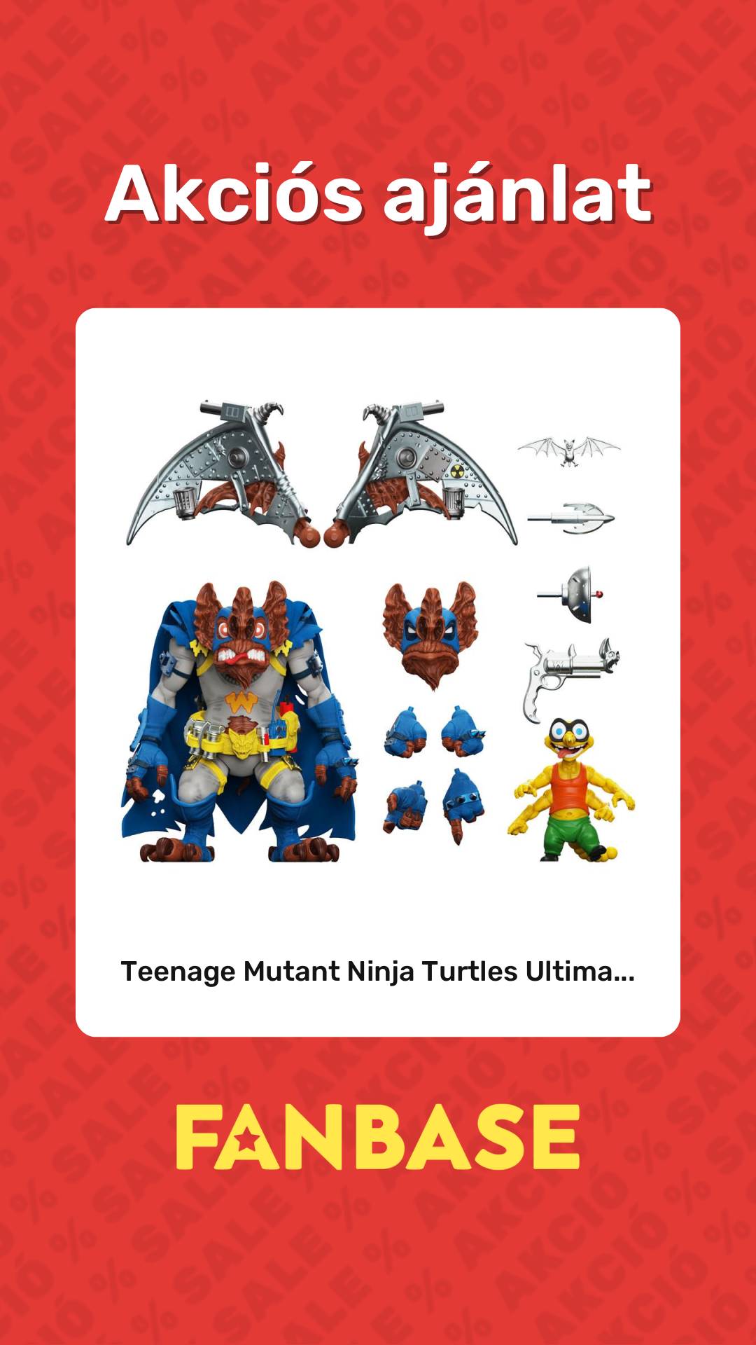 Akciós ajánlat: Teenage Mutant Ninja Turtles Ultima...