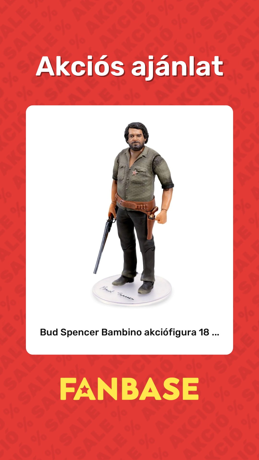 Akciós ajánlat: Bud Spencer Bambino akciófigura 18 ...