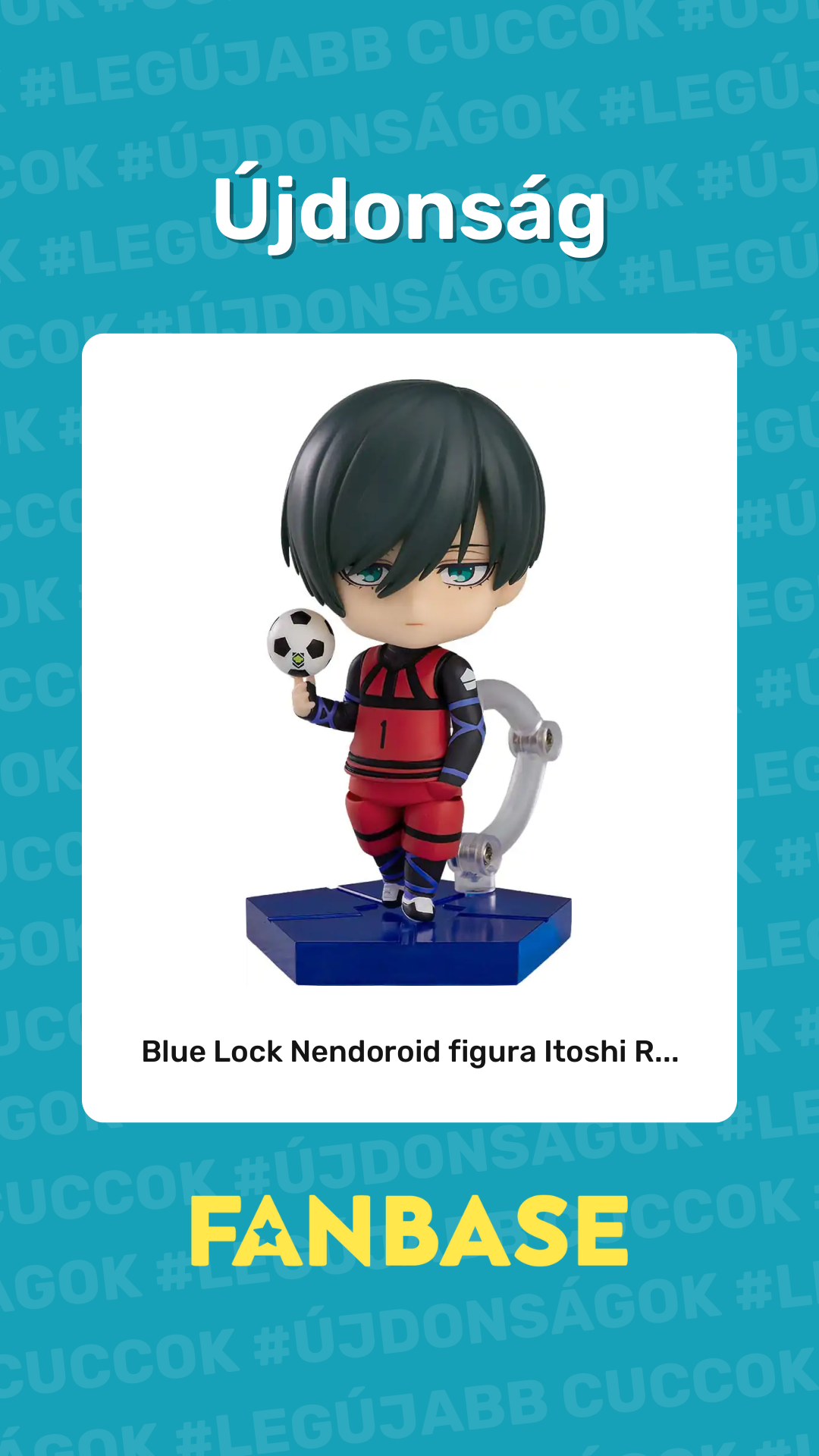 Újdonság: Blue Lock Nendoroid figura Itoshi R...