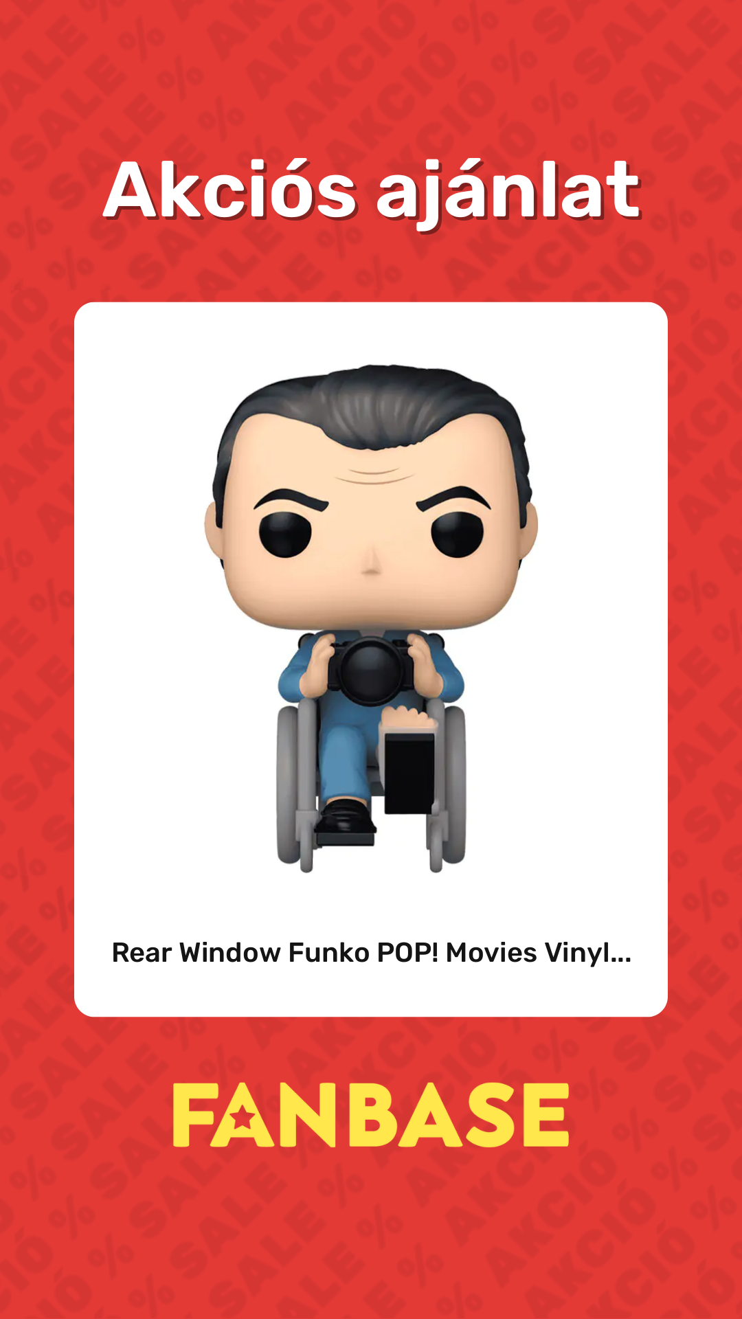 Akciós ajánlat: Rear Window Funko POP! Movies Vinyl...