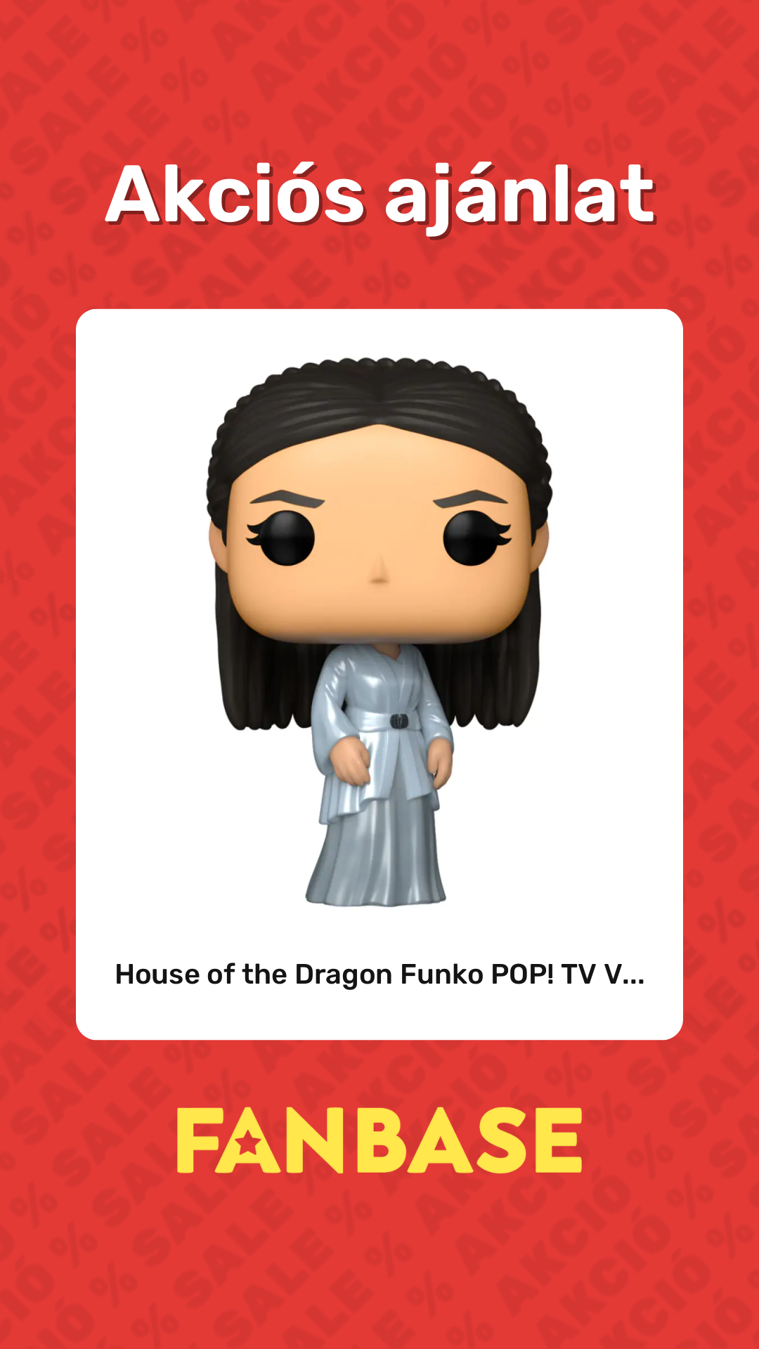 Akciós ajánlat: House of the Dragon Funko POP! TV V...