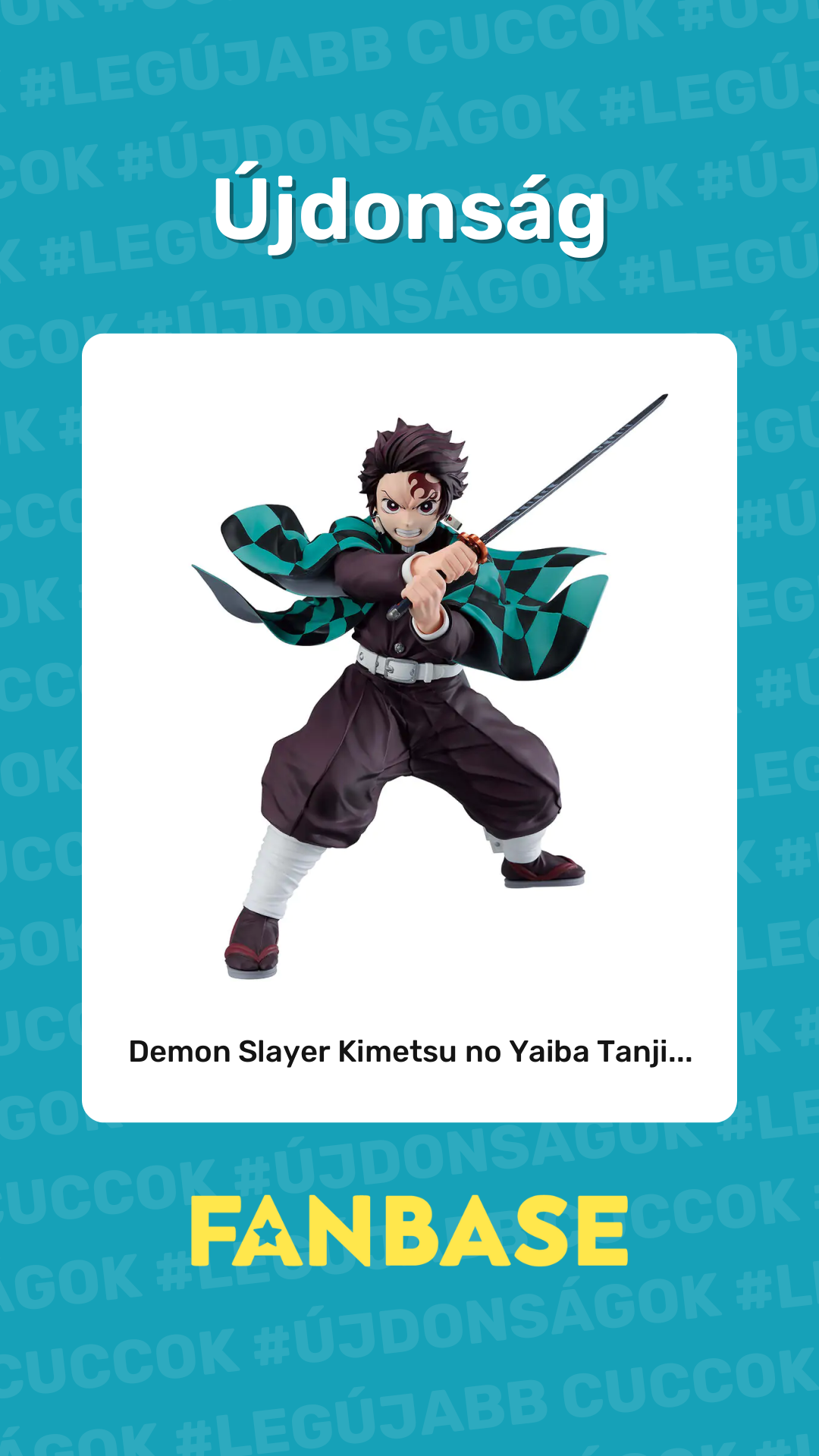 Újdonság: Demon Slayer Kimetsu no Yaiba Tanji...