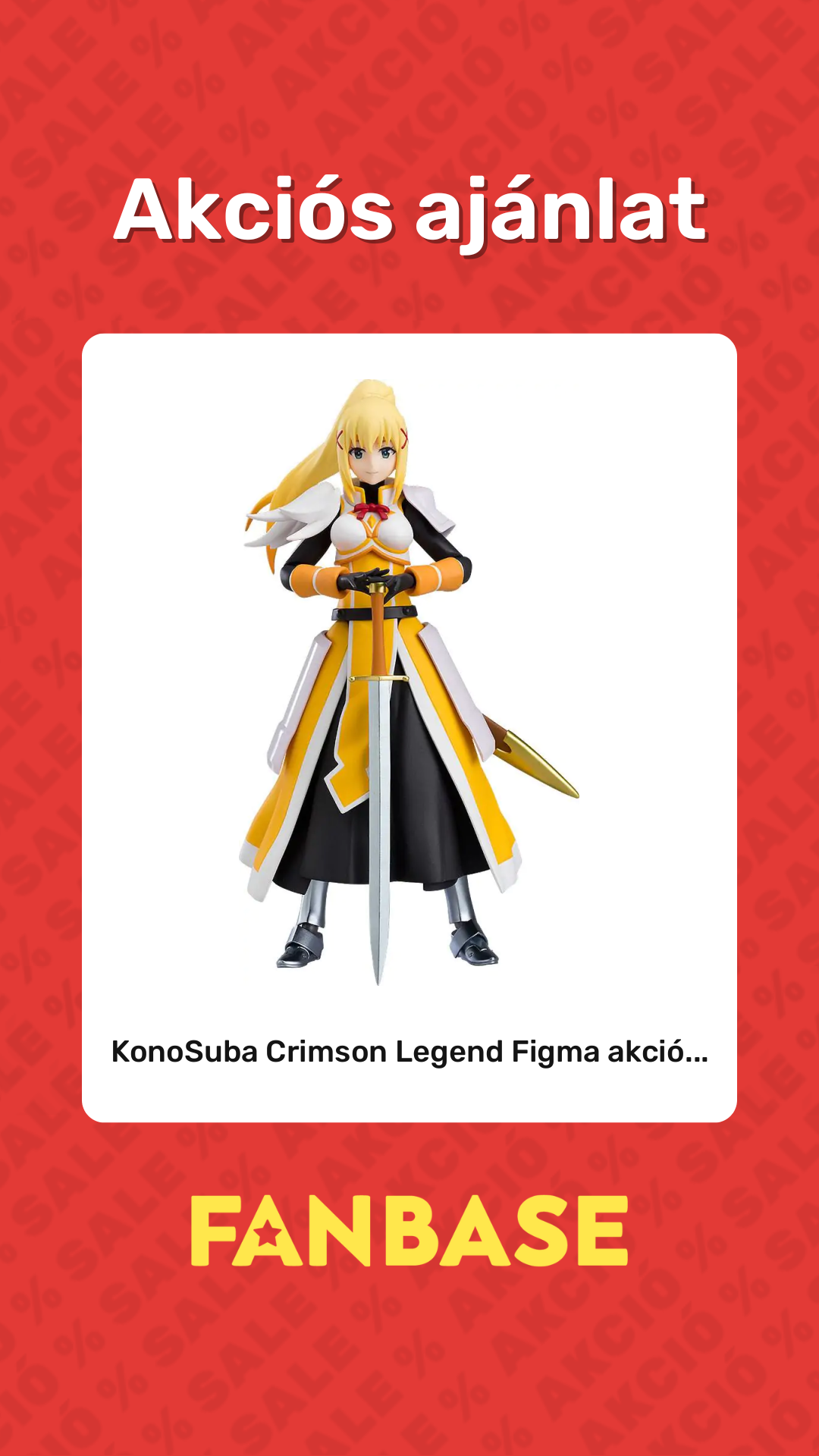 Akciós ajánlat: KonoSuba Crimson Legend Figma akció...