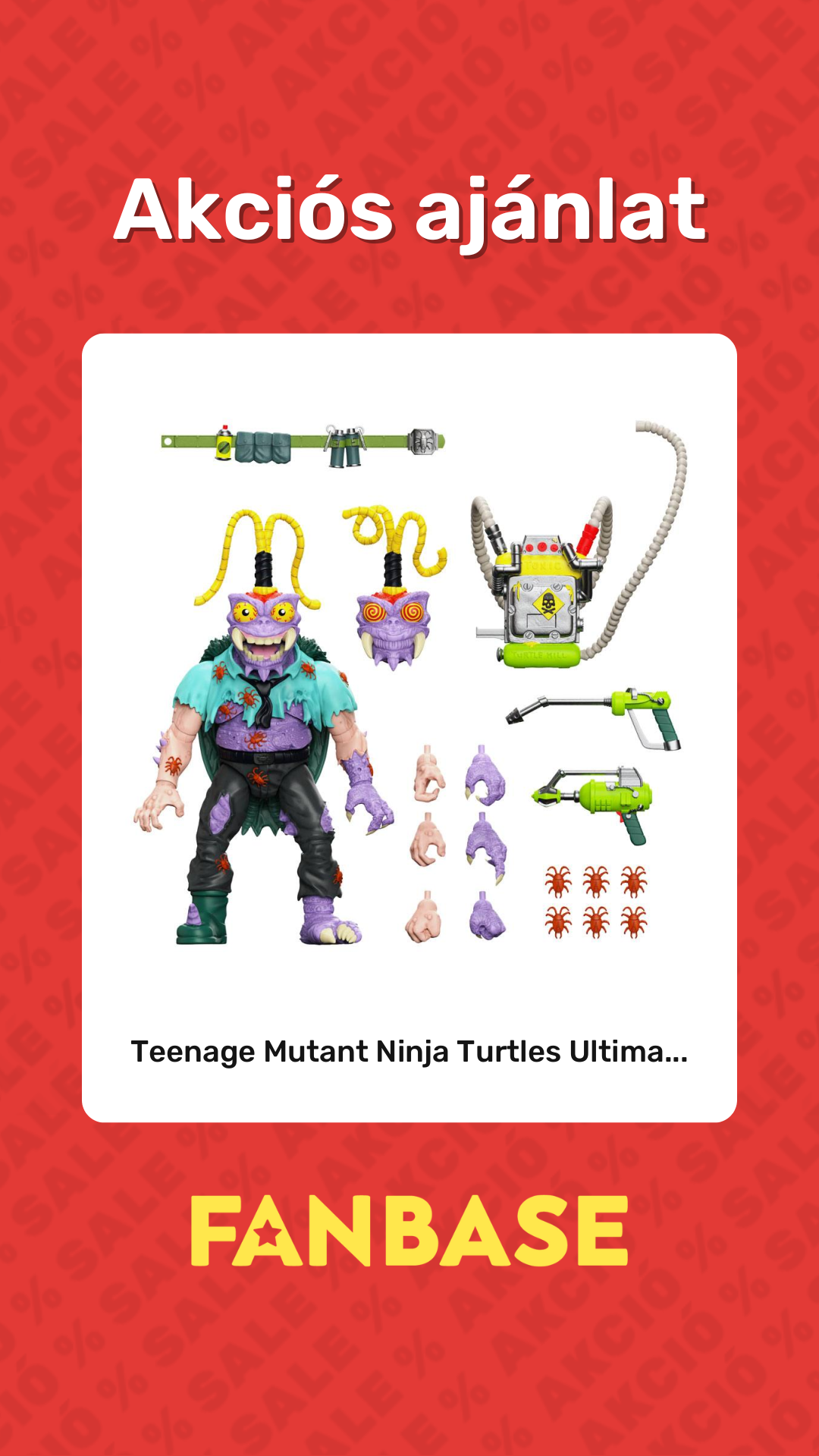 Akciós ajánlat: Teenage Mutant Ninja Turtles Ultima...