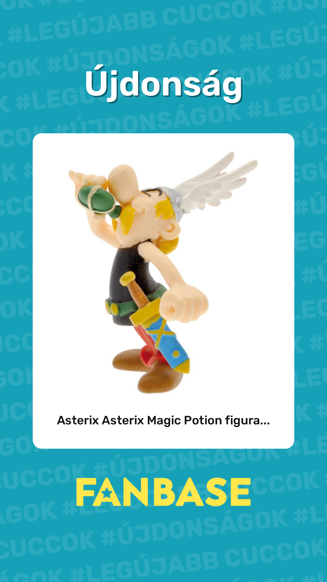Újdonság: Asterix Asterix Magic Potion figura...