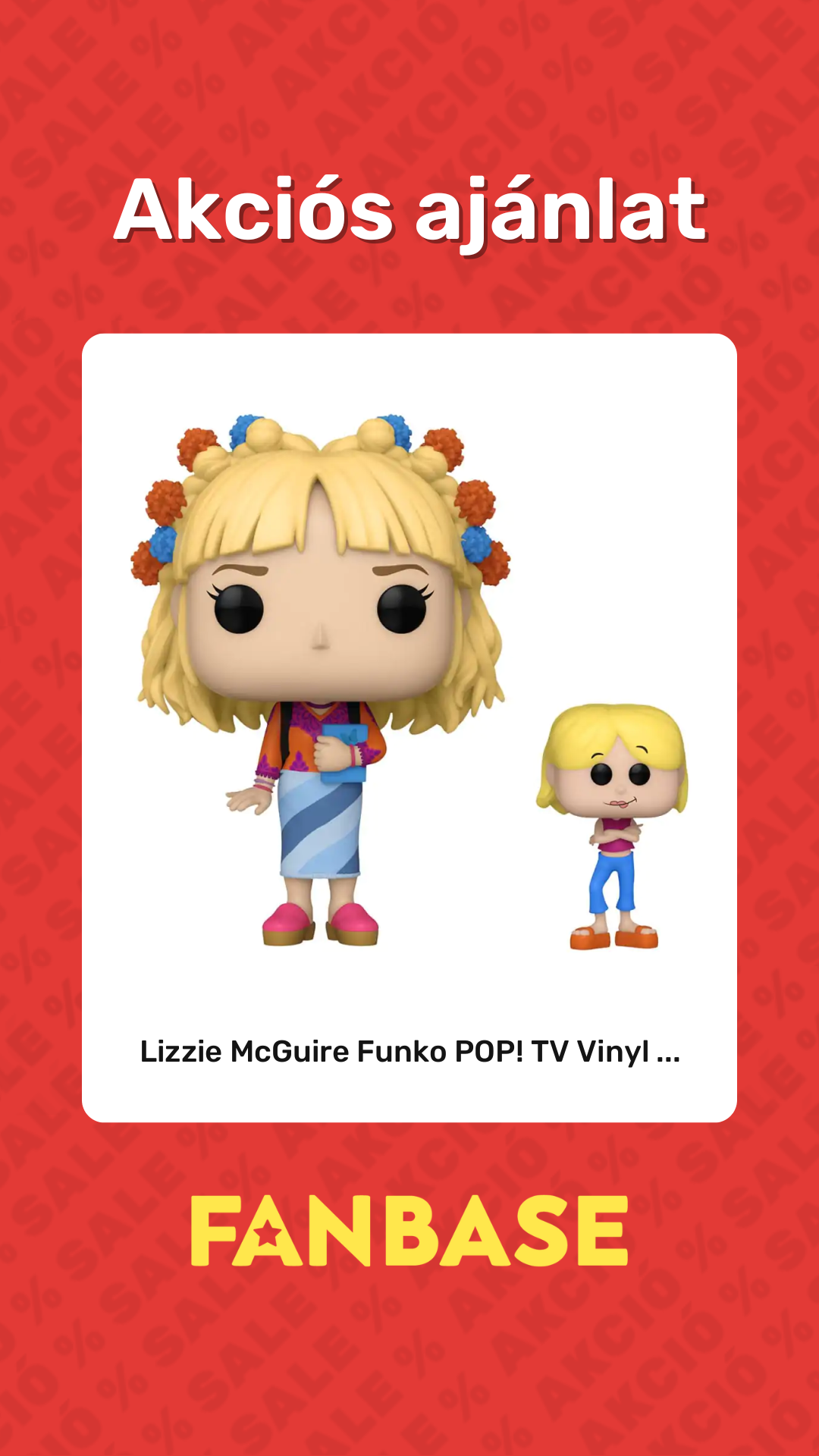 Akciós ajánlat: Lizzie McGuire Funko POP! TV Vinyl ...