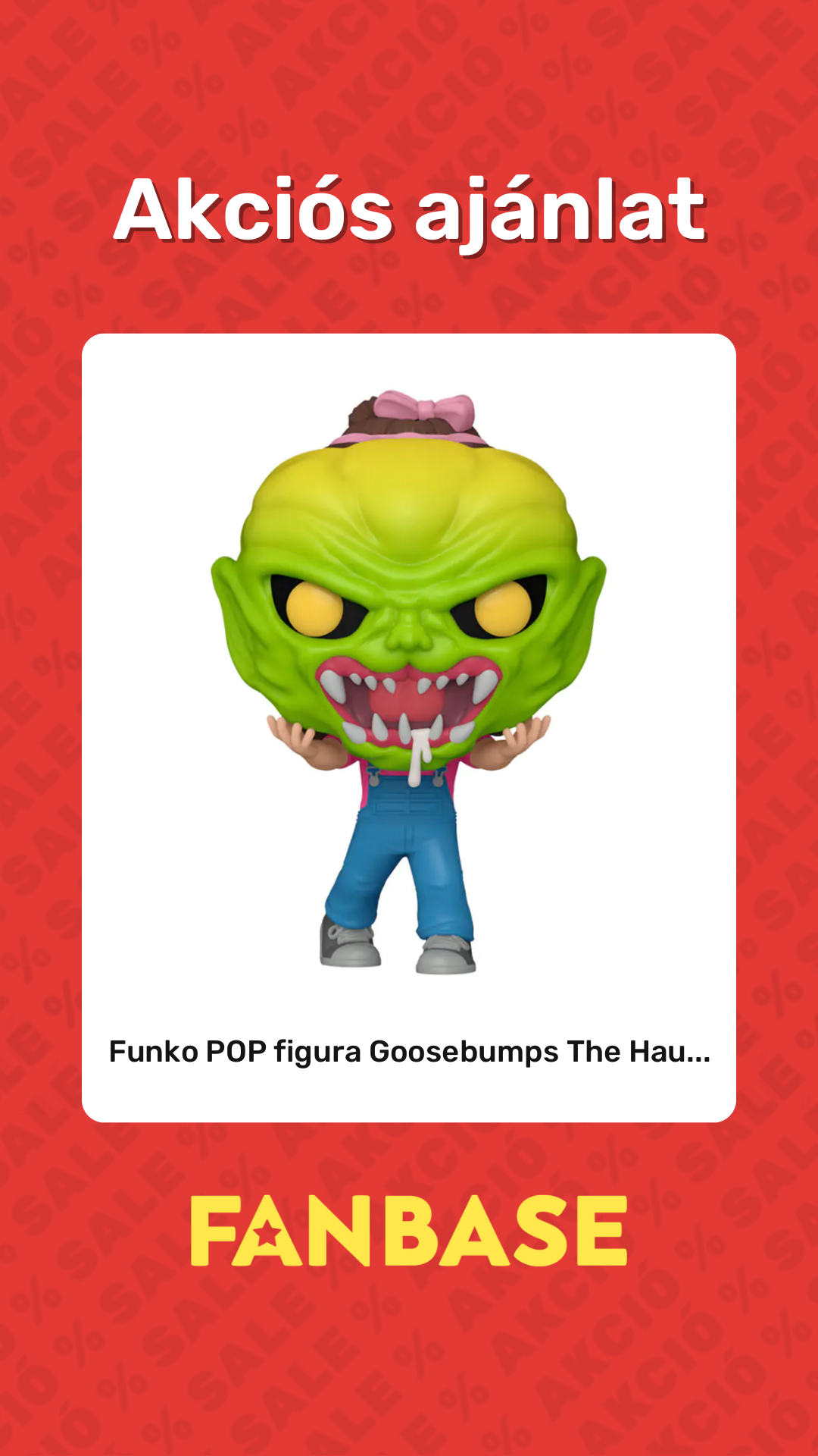 Akciós ajánlat: Funko POP figura Goosebumps The Hau...