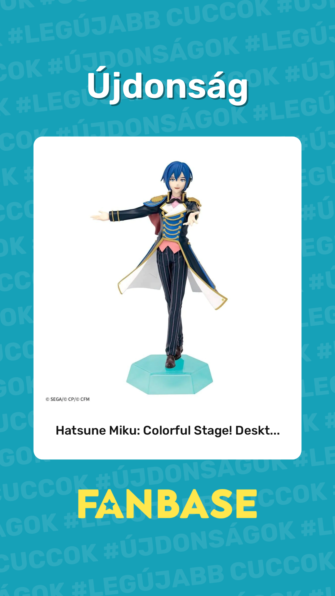 Újdonság: Hatsune Miku: Colorful Stage! Deskt...