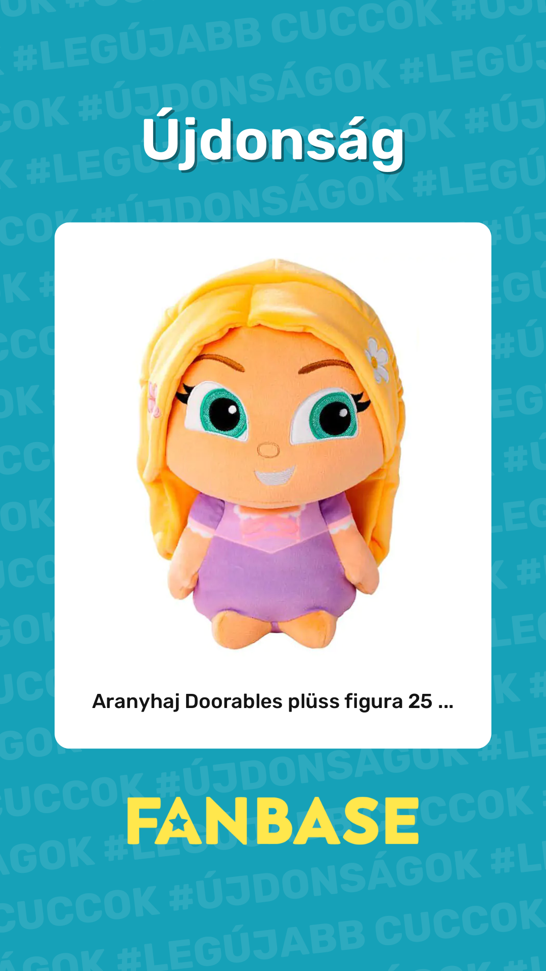 Újdonság: Aranyhaj Doorables plüss figura 25 ...