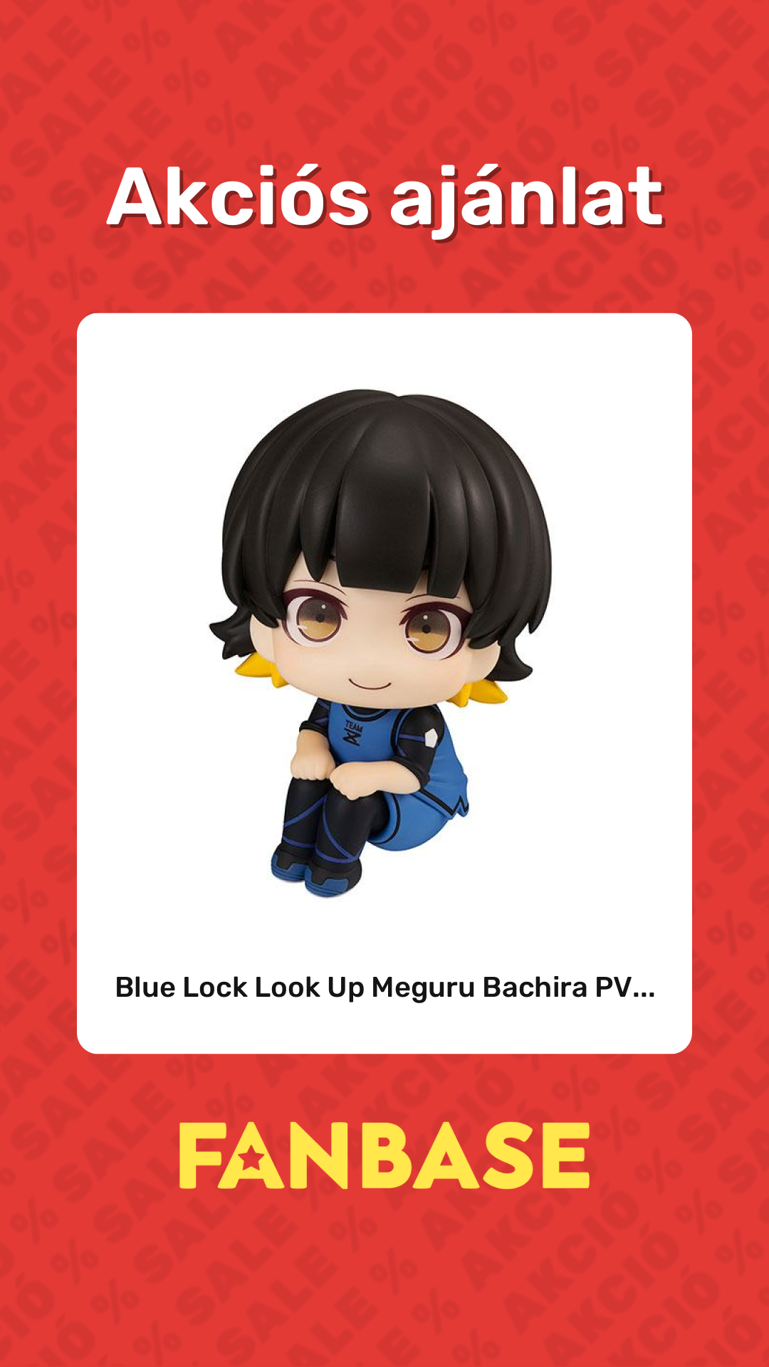 Akciós ajánlat: Blue Lock Look Up Meguru Bachira PV...