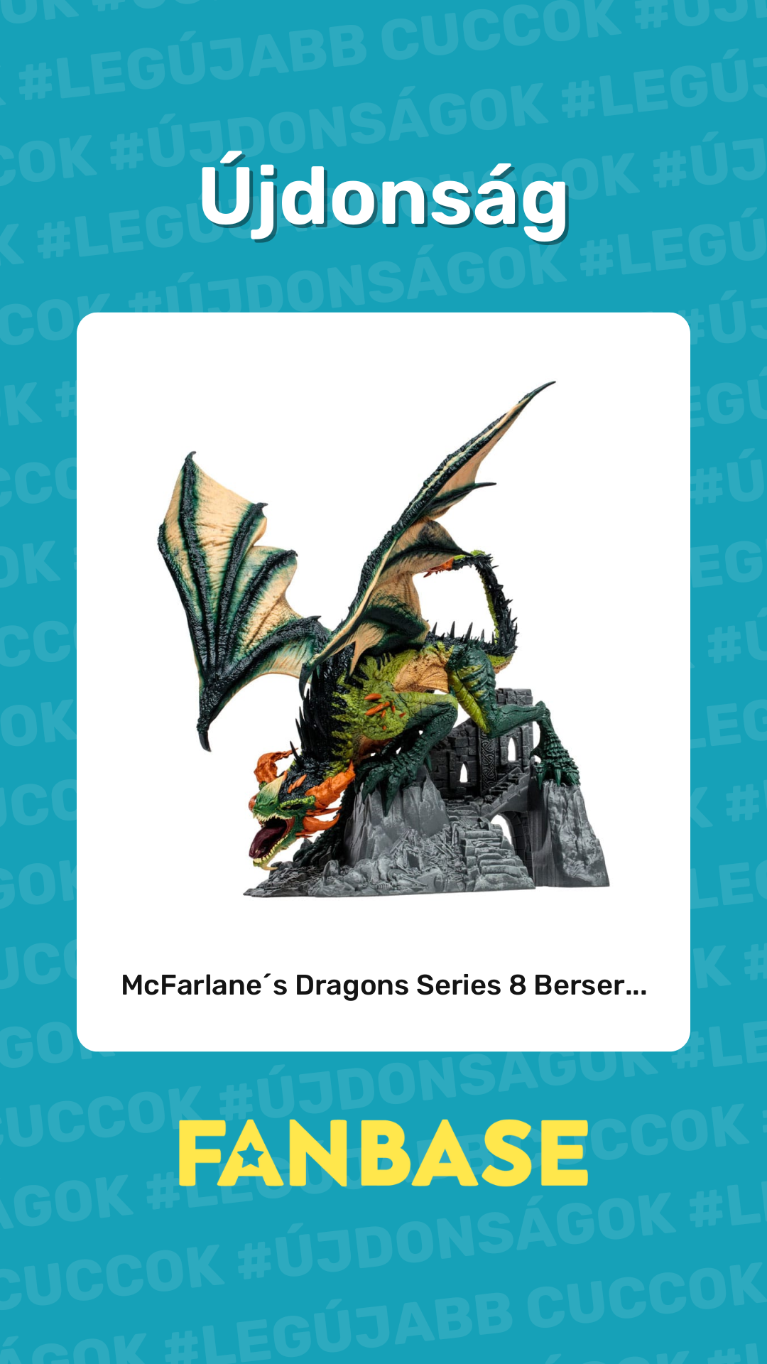 Újdonság: McFarlane´s Dragons Series 8 Berser...