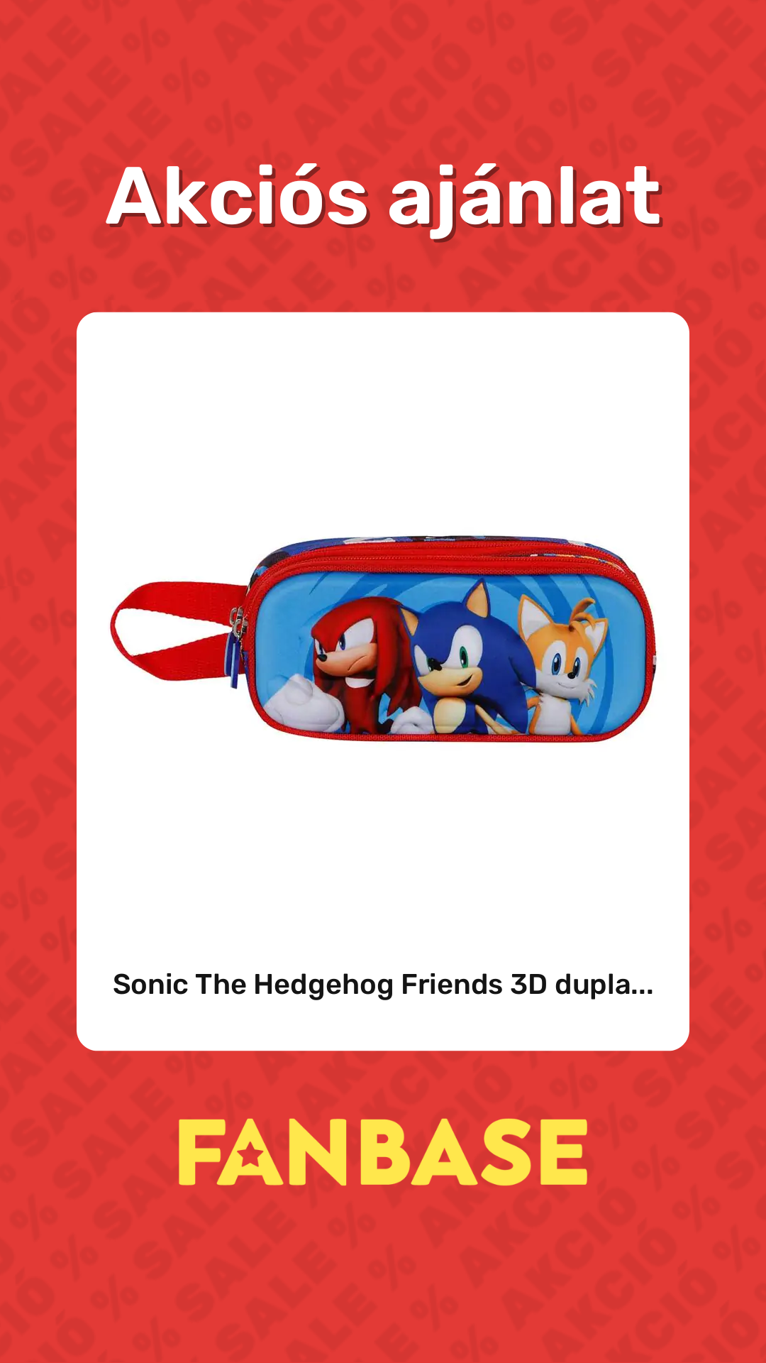 Akciós ajánlat: Sonic The Hedgehog Friends 3D dupla...