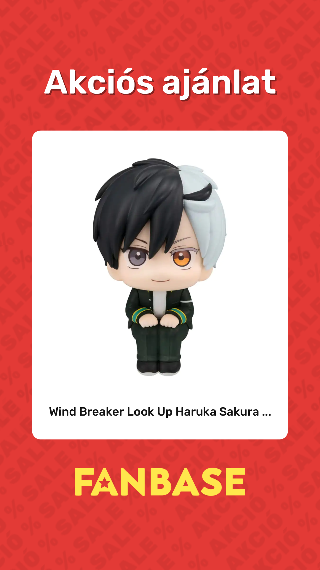 Akciós ajánlat: Wind Breaker Look Up Haruka Sakura ...