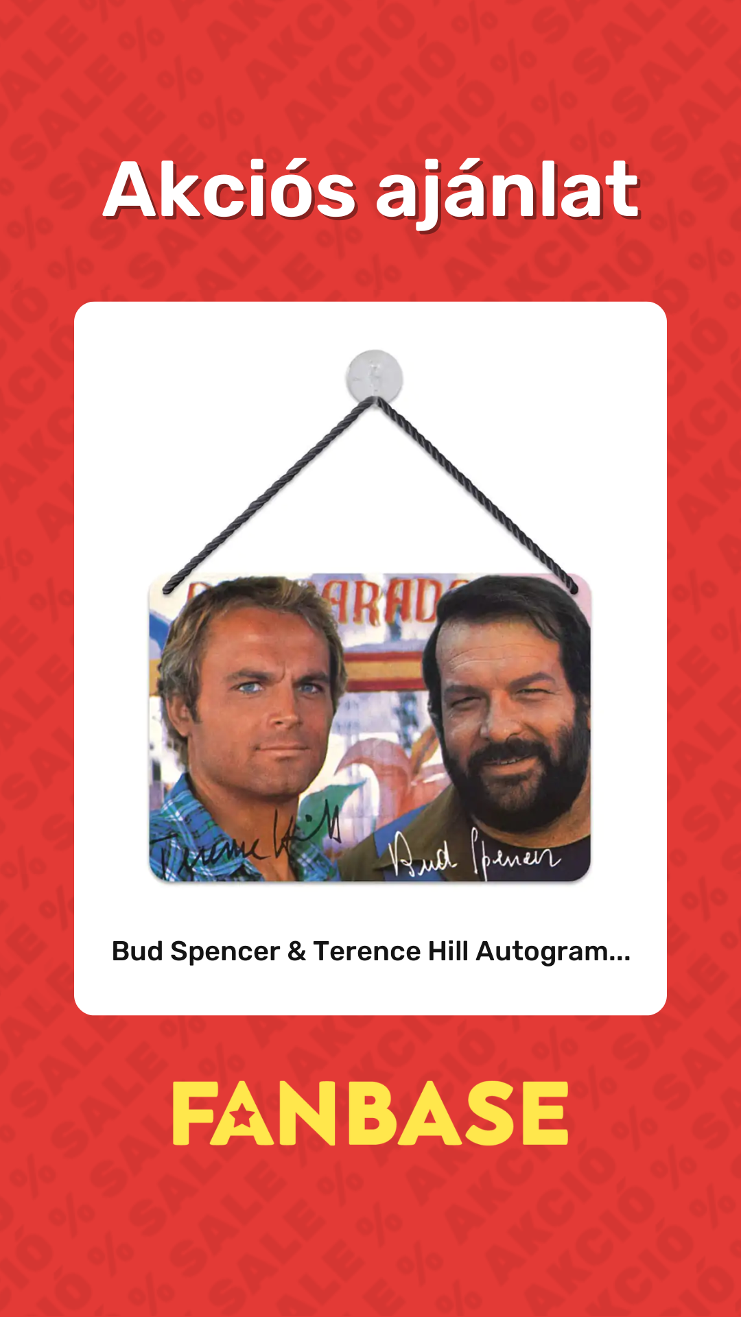 Akciós ajánlat: Bud Spencer & Terence Hill Autogram...