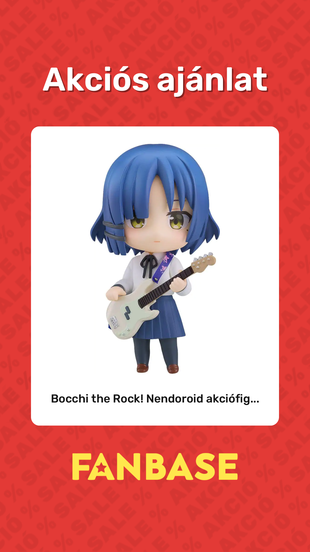 Akciós ajánlat: Bocchi the Rock! Nendoroid akciófig...