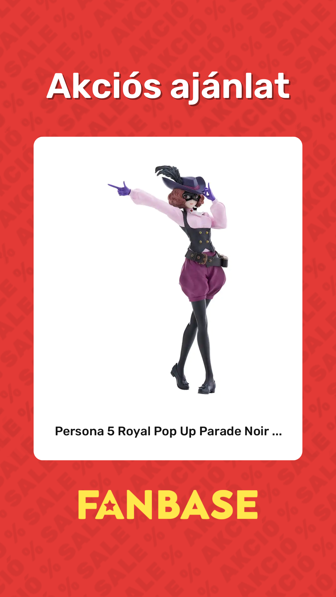 Akciós ajánlat: Persona 5 Royal Pop Up Parade Noir ...