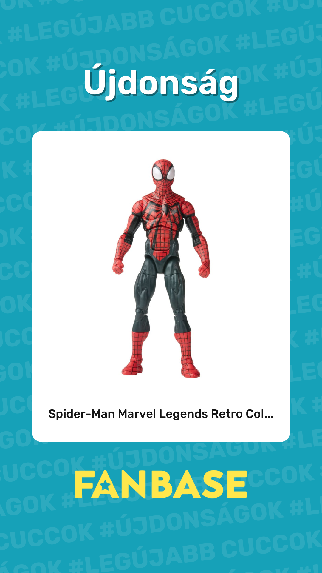 Újdonság: Spider-Man Marvel Legends Retro Col...