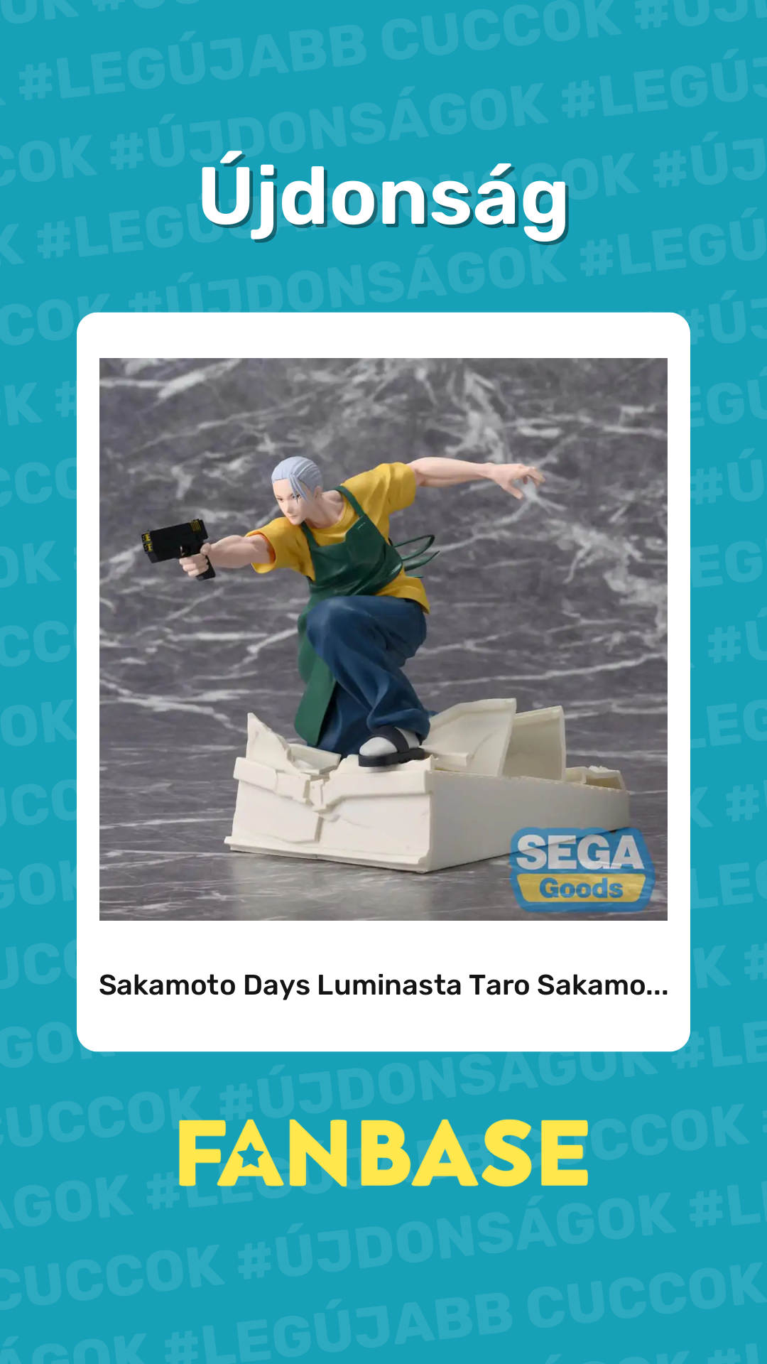 Újdonság: Sakamoto Days Luminasta Taro Sakamo...