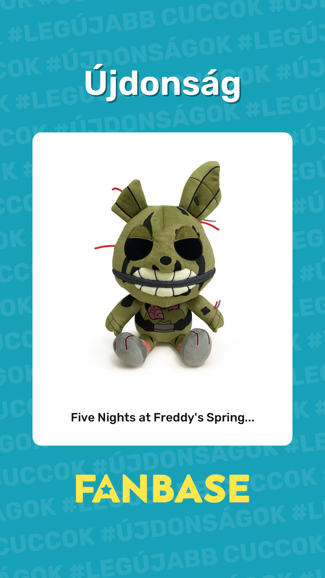 Újdonság: Five Nights at Freddy's Spring...