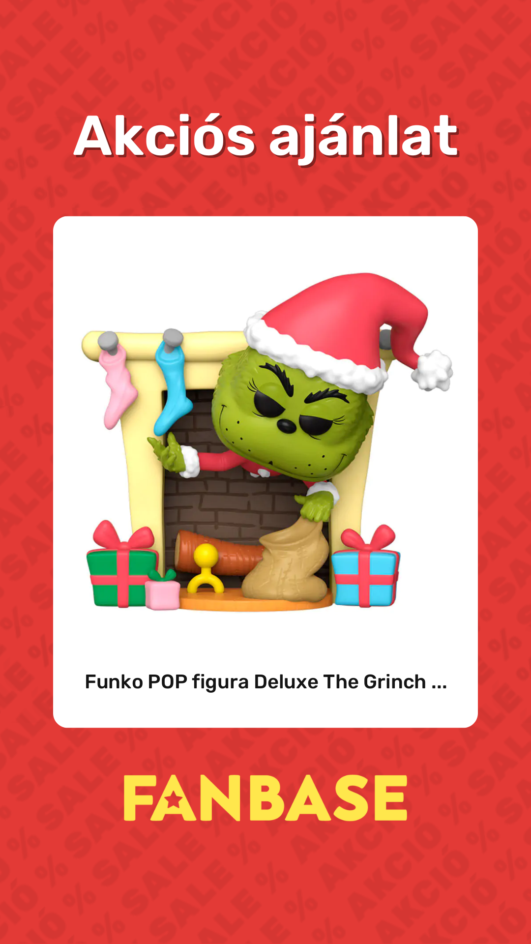 Akciós ajánlat: Funko POP figura Deluxe The Grinch ...