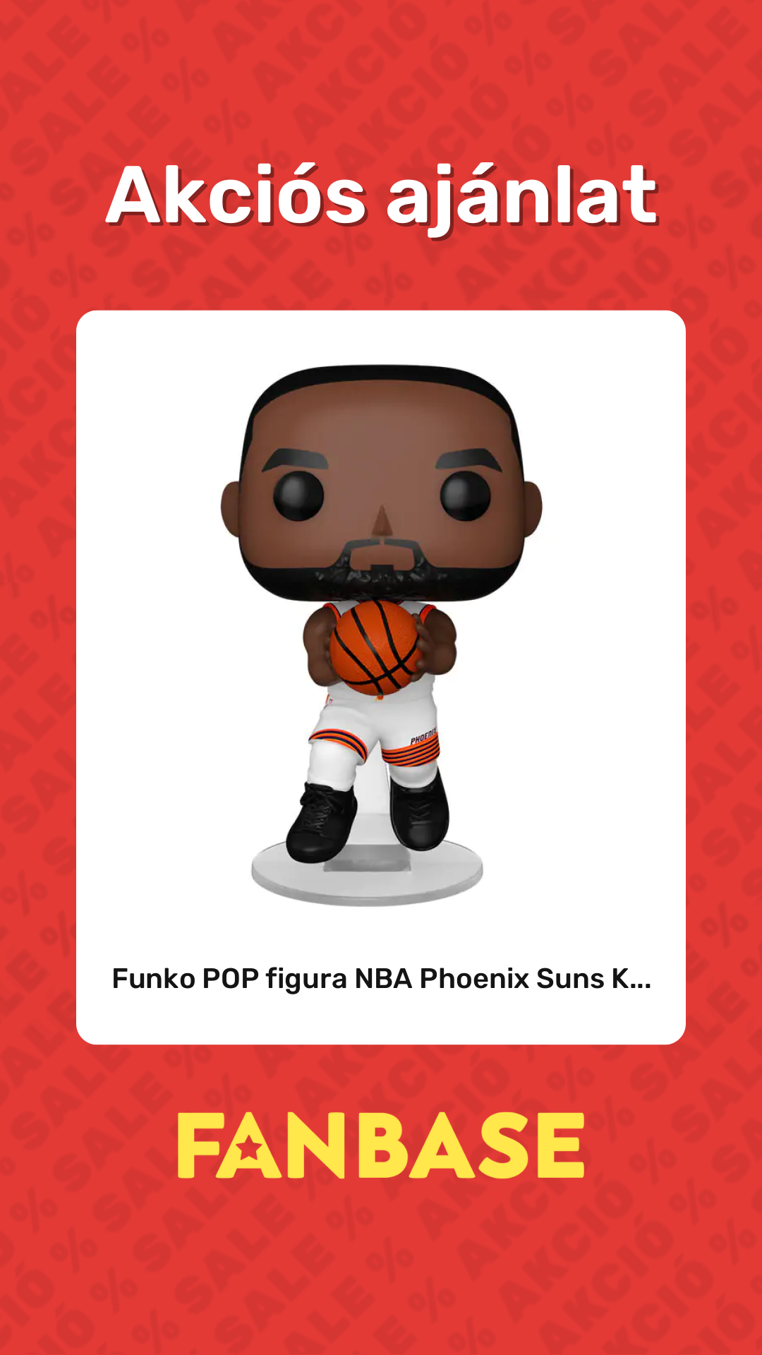 Akciós ajánlat: Funko POP figura NBA Phoenix Suns K...