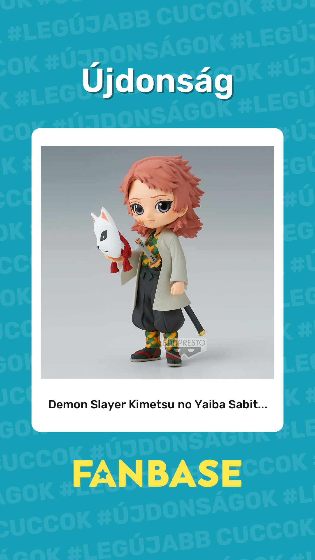 Újdonság: Demon Slayer Kimetsu no Yaiba Sabit...