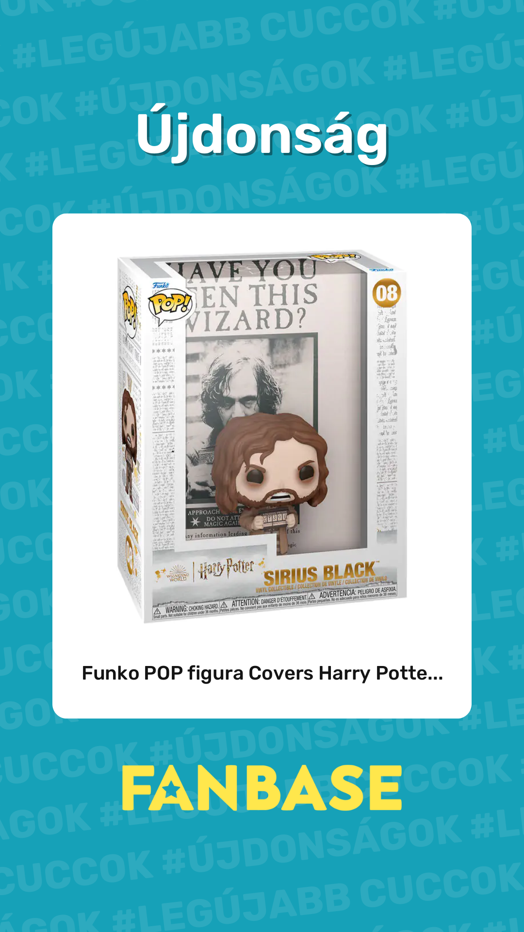 Újdonság: Funko POP figura Covers Harry Potte...