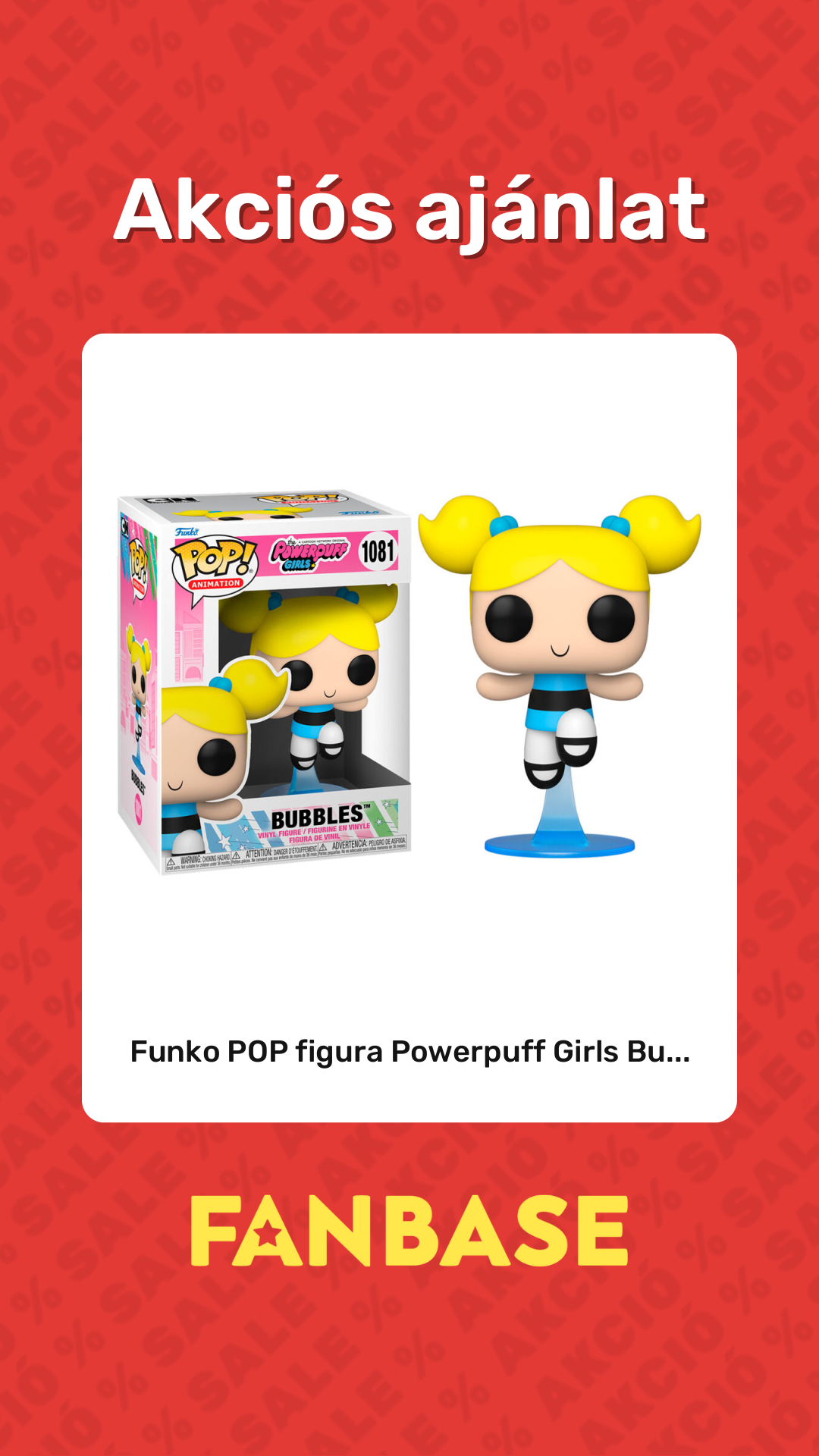 Akciós ajánlat: Funko POP figura Powerpuff Girls Bu...