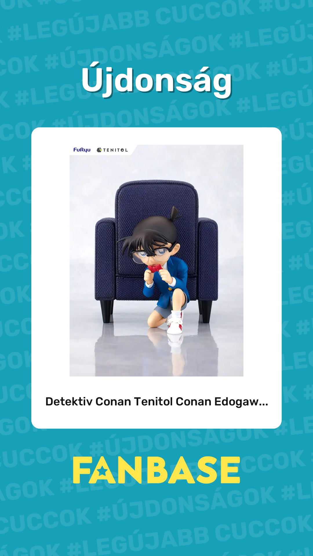 Újdonság: Detektiv Conan Tenitol Conan Edogaw...