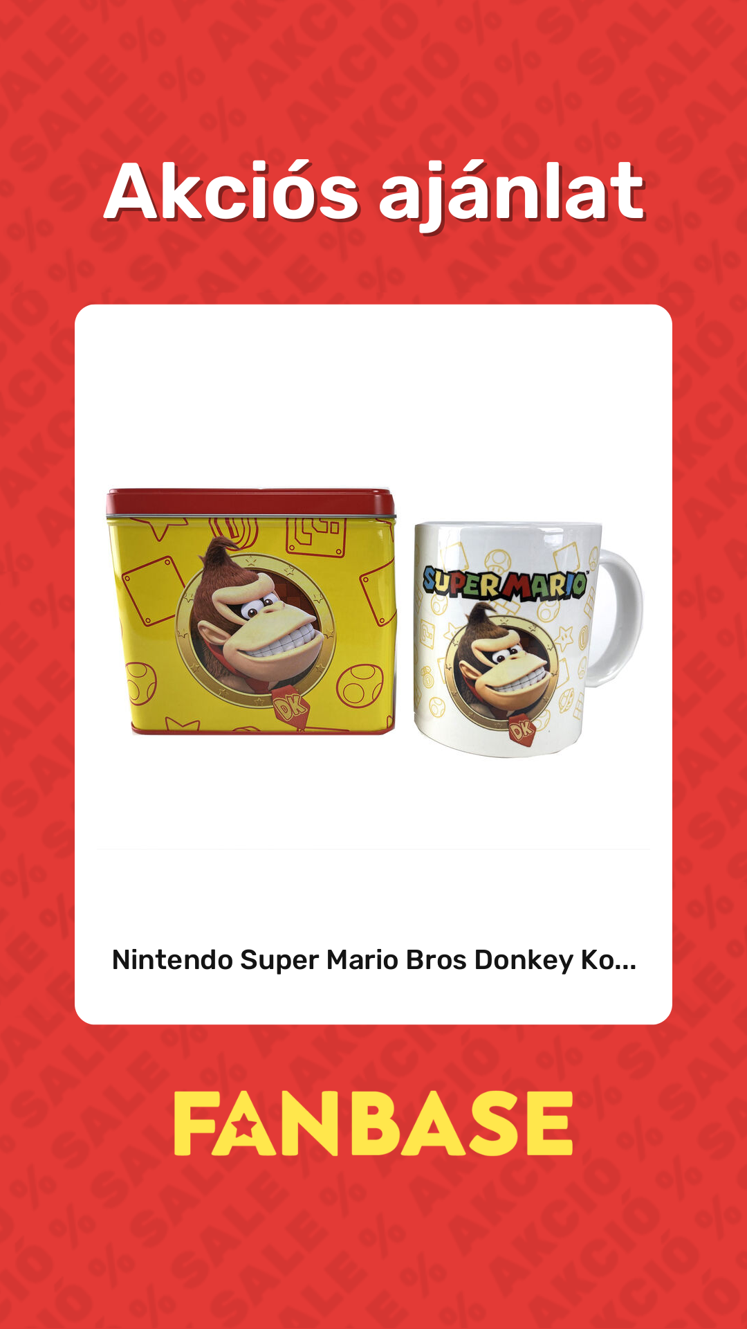 Akciós ajánlat: Nintendo Super Mario Bros Donkey Ko...