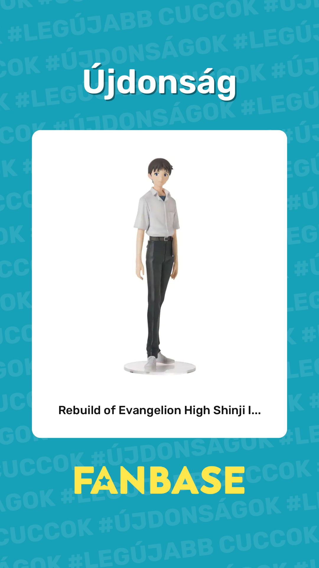 Újdonság: Rebuild of Evangelion High Shinji I...