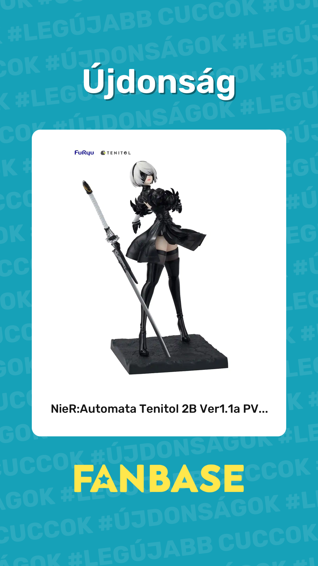Újdonság: NieR:Automata Tenitol 2B Ver1.1a PV...