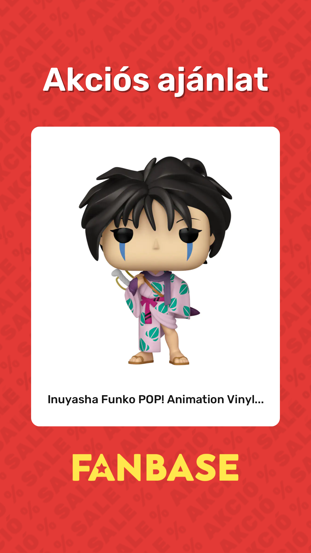 Akciós ajánlat: Inuyasha Funko POP! Animation Vinyl...