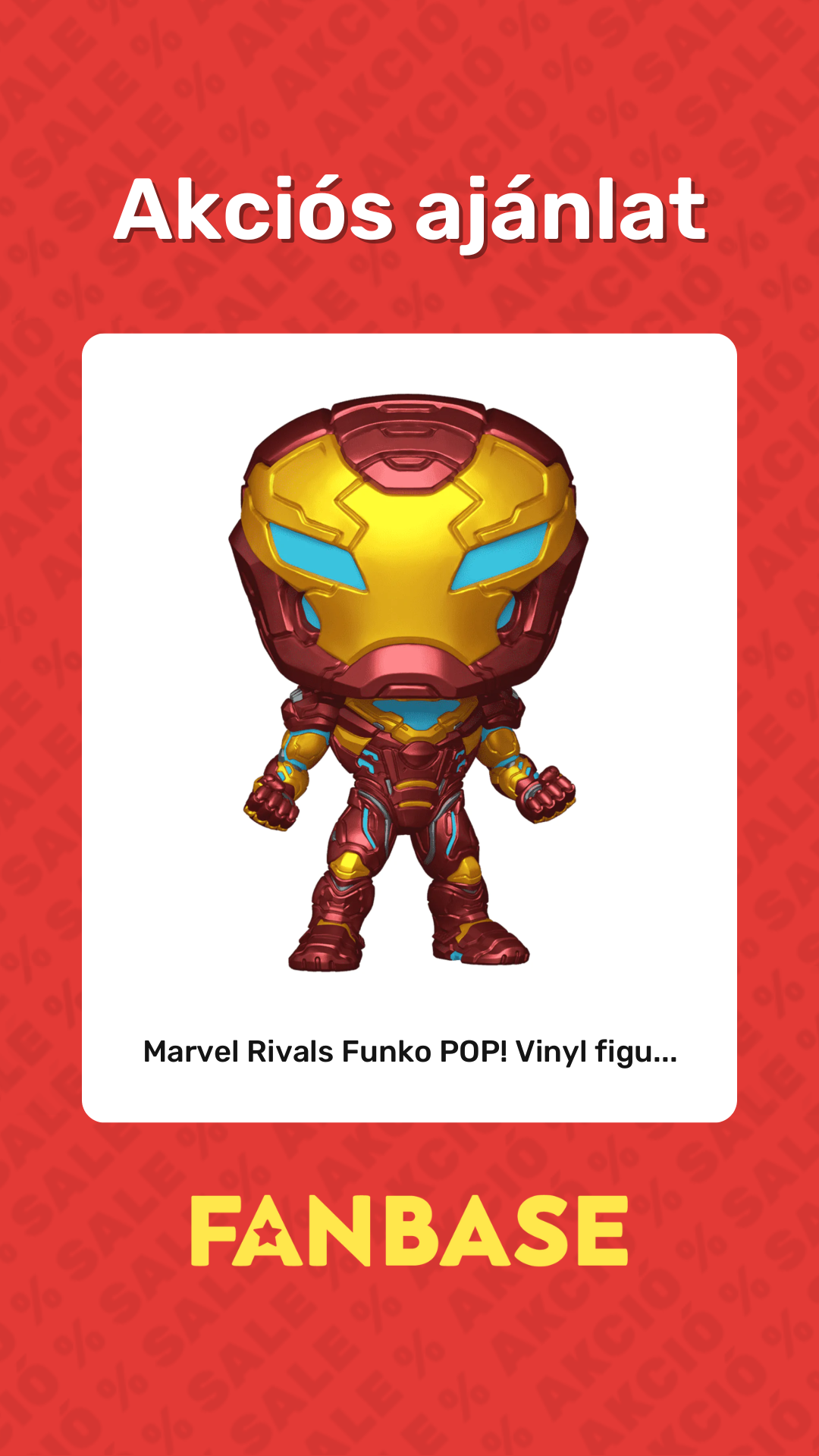 Akciós ajánlat: Marvel Rivals Funko POP! Vinyl figu...