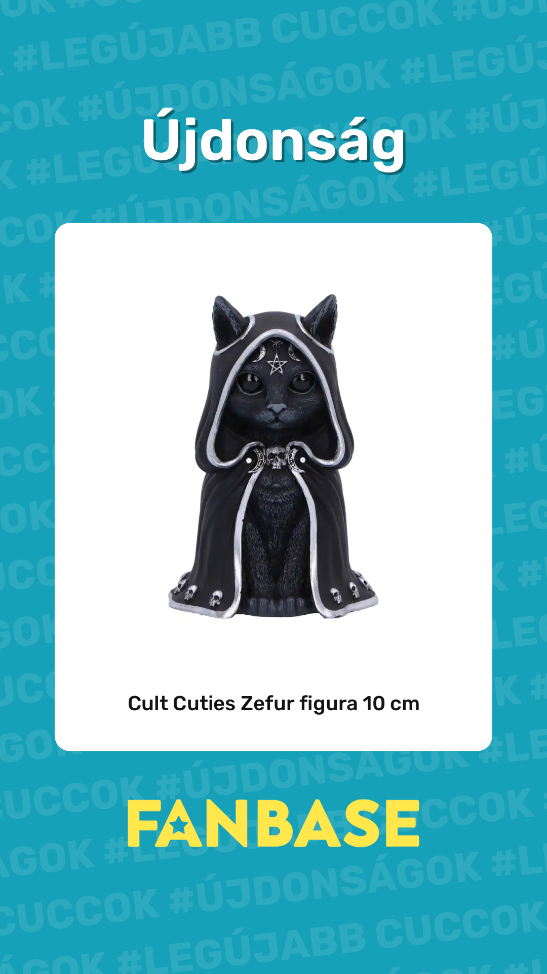Újdonság: Cult Cuties Zefur figura 10 cm