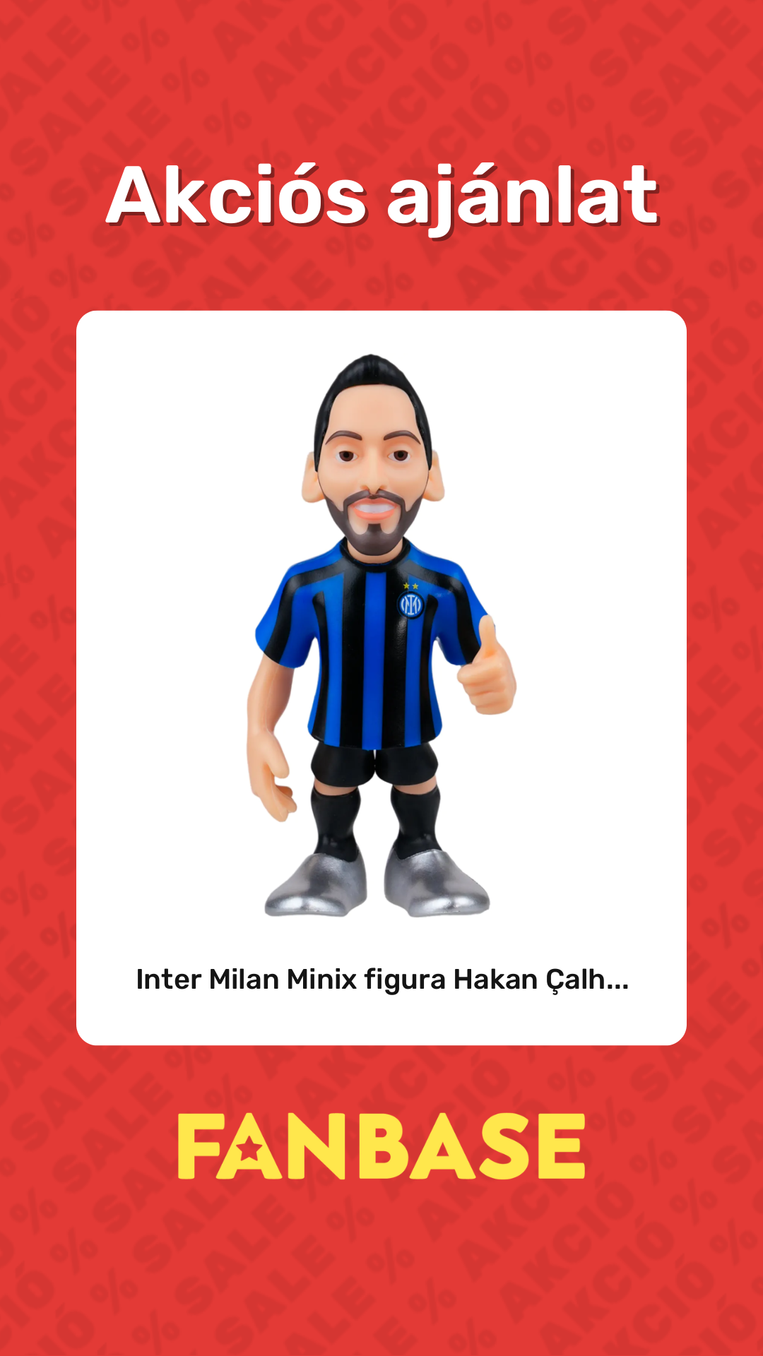 Akciós ajánlat: Inter Milan Minix figura Hakan Çalh...