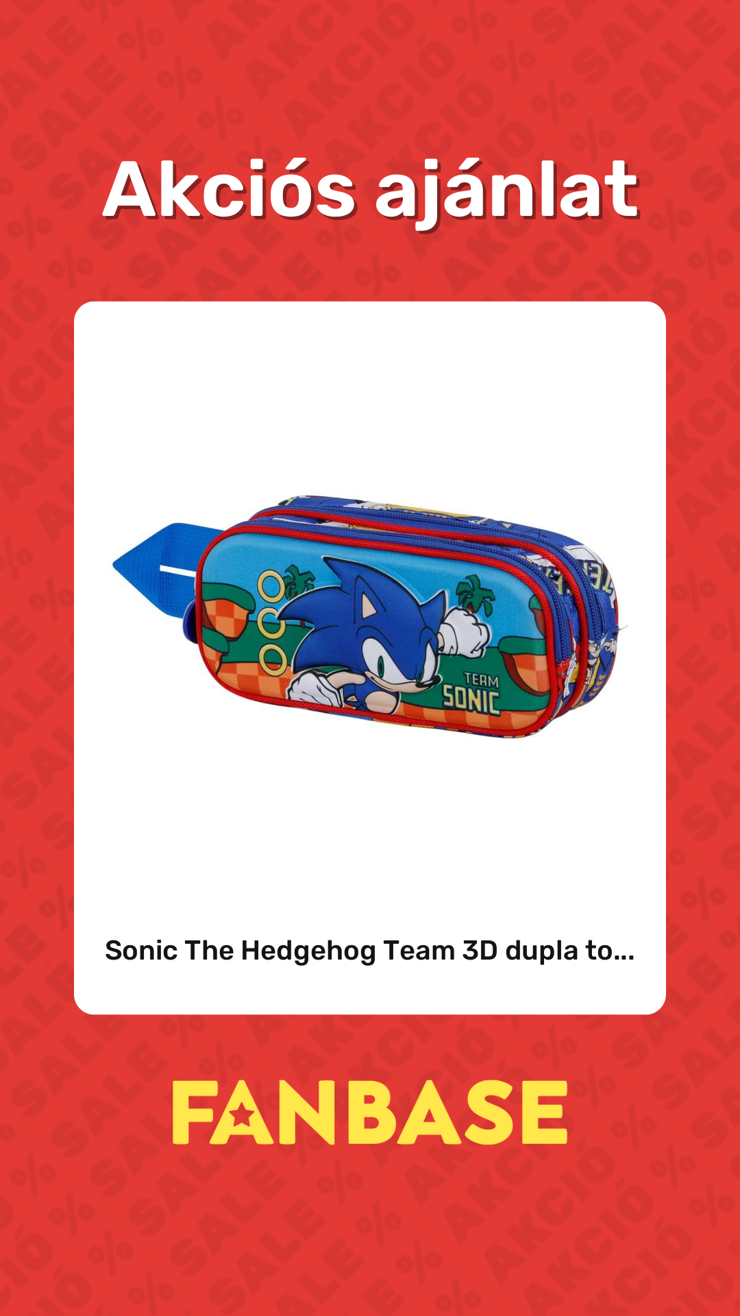 Akciós ajánlat: Sonic The Hedgehog Team 3D dupla to...