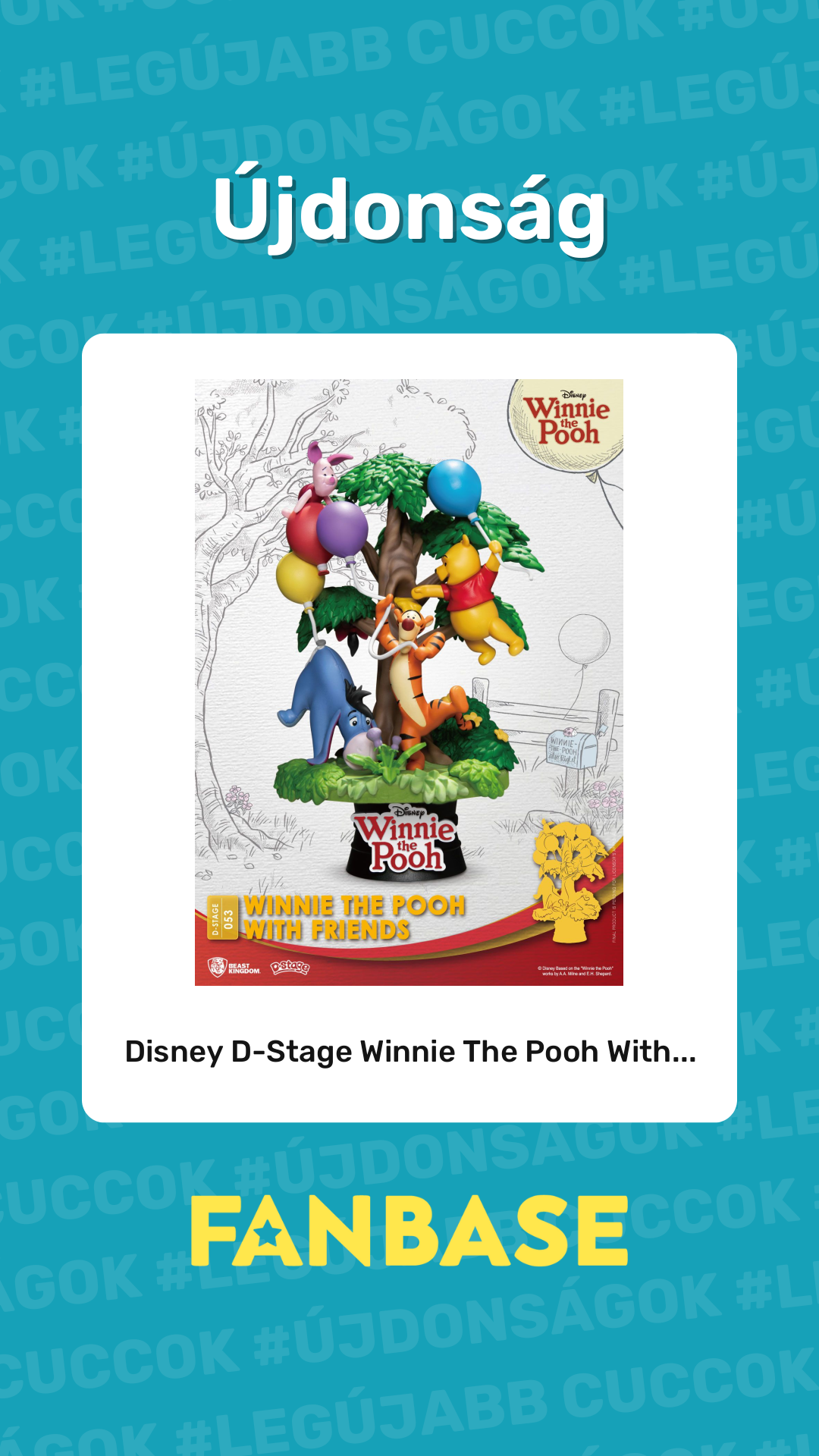 Újdonság: Disney D-Stage Winnie The Pooh With...
