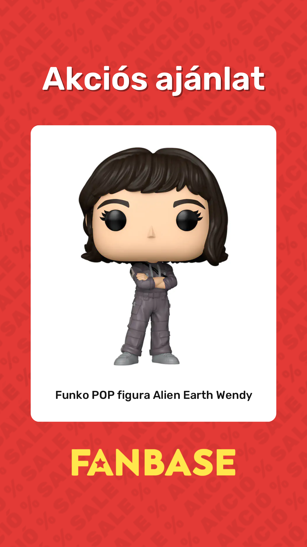 Akciós ajánlat: Funko POP figura Alien Earth Wendy