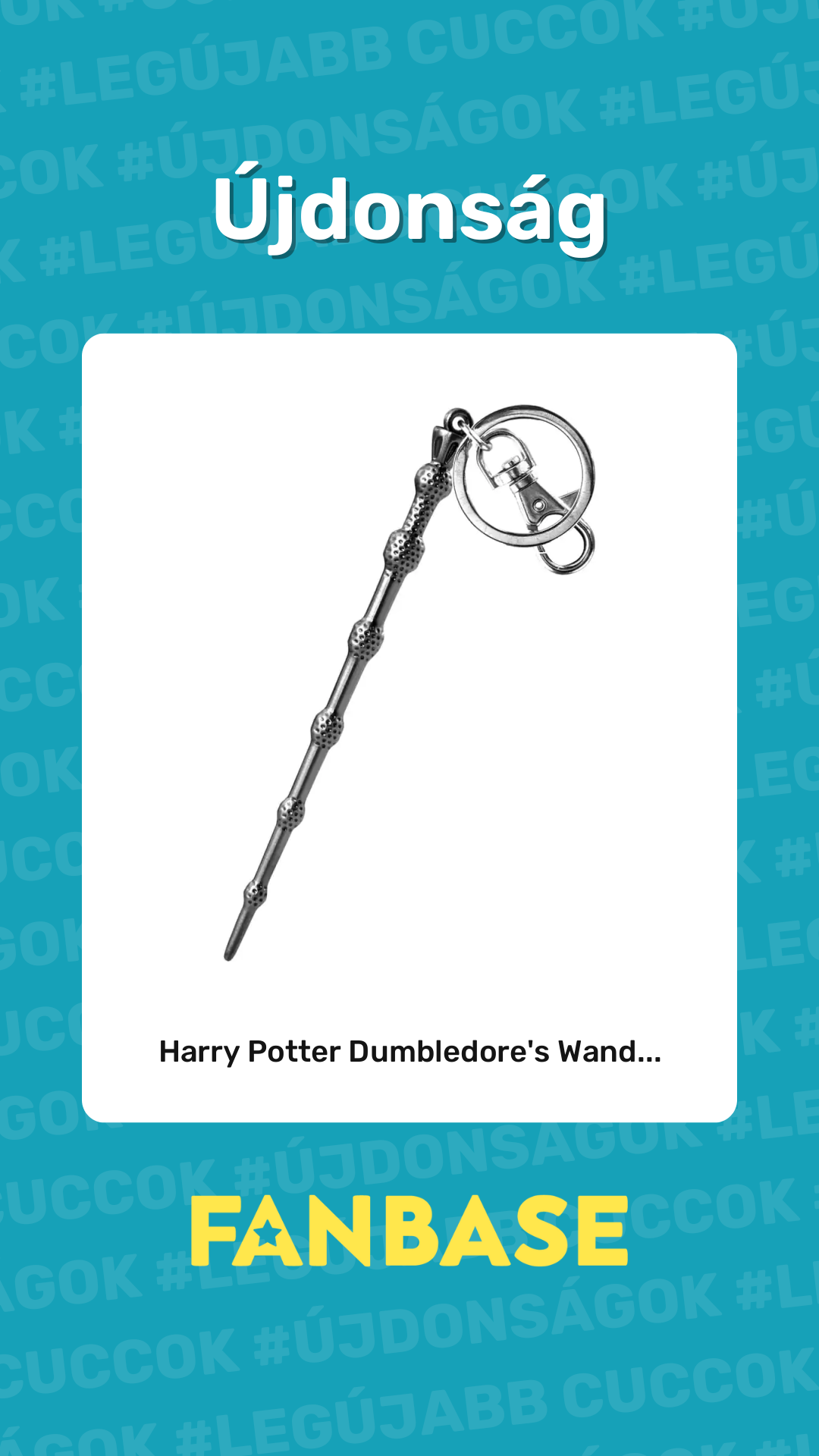 Újdonság: Harry Potter Dumbledore's Wand...