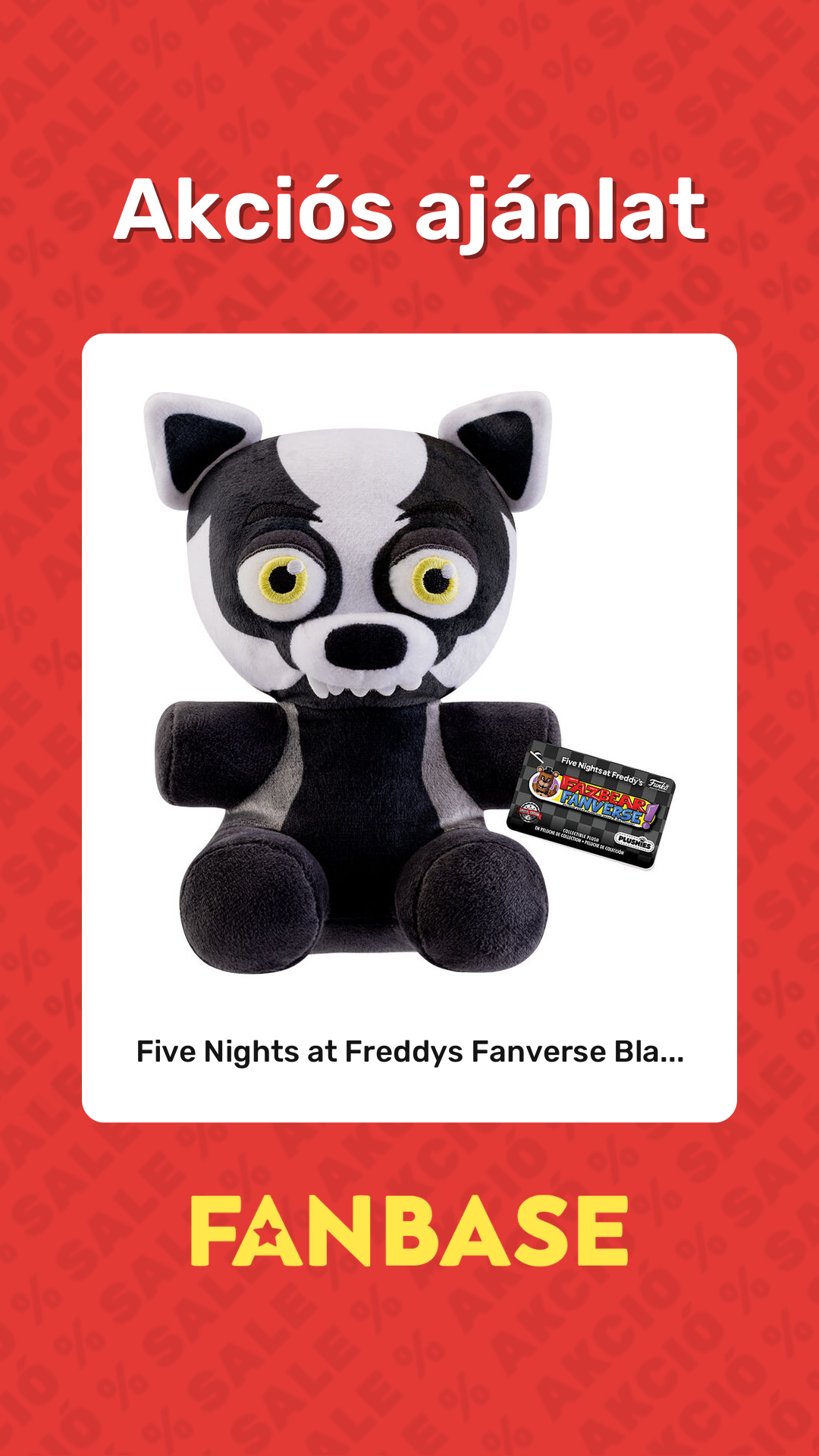 Akciós ajánlat: Five Nights at Freddys Fanverse Bla...