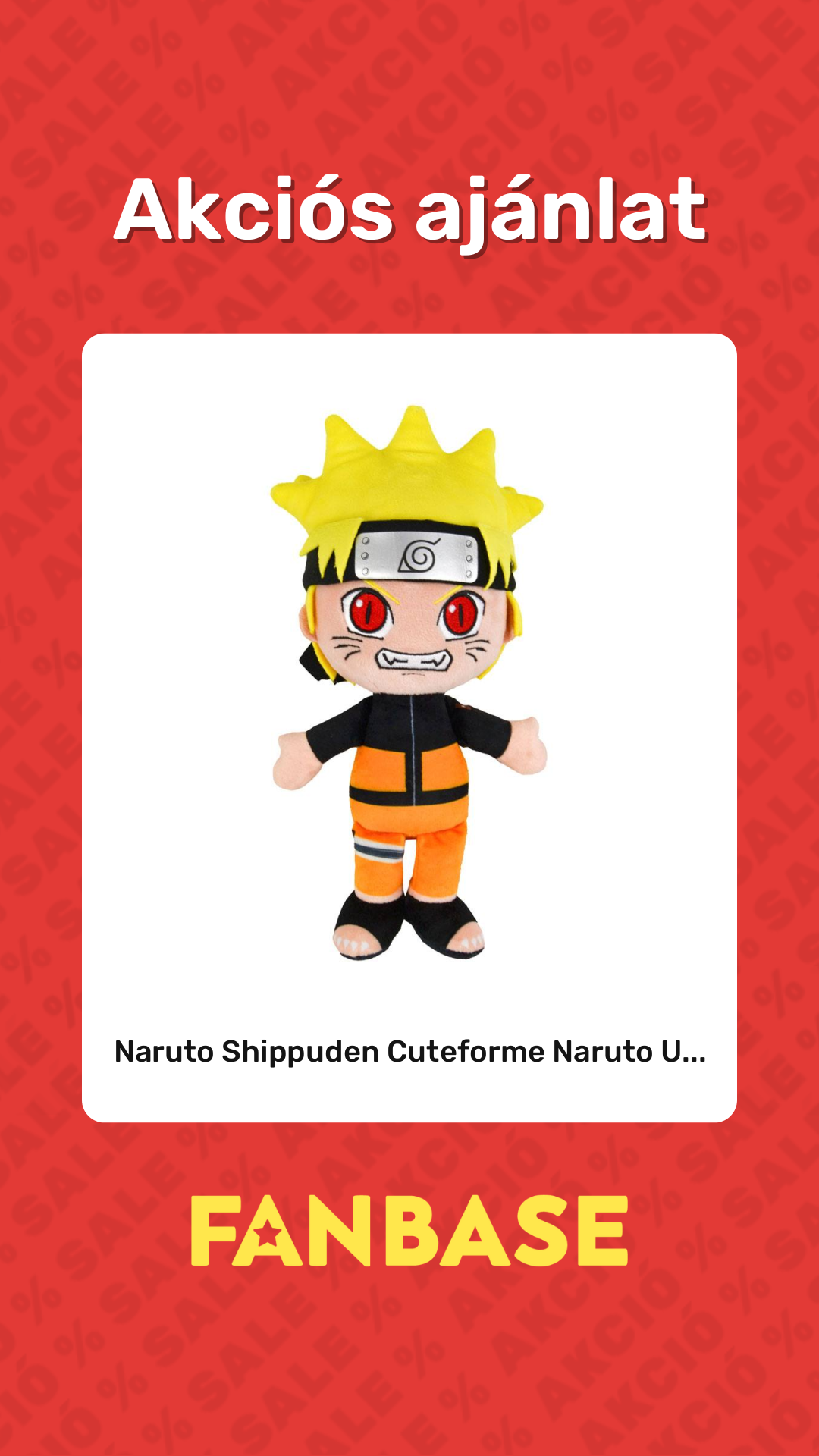 Akciós ajánlat: Naruto Shippuden Cuteforme Naruto U...