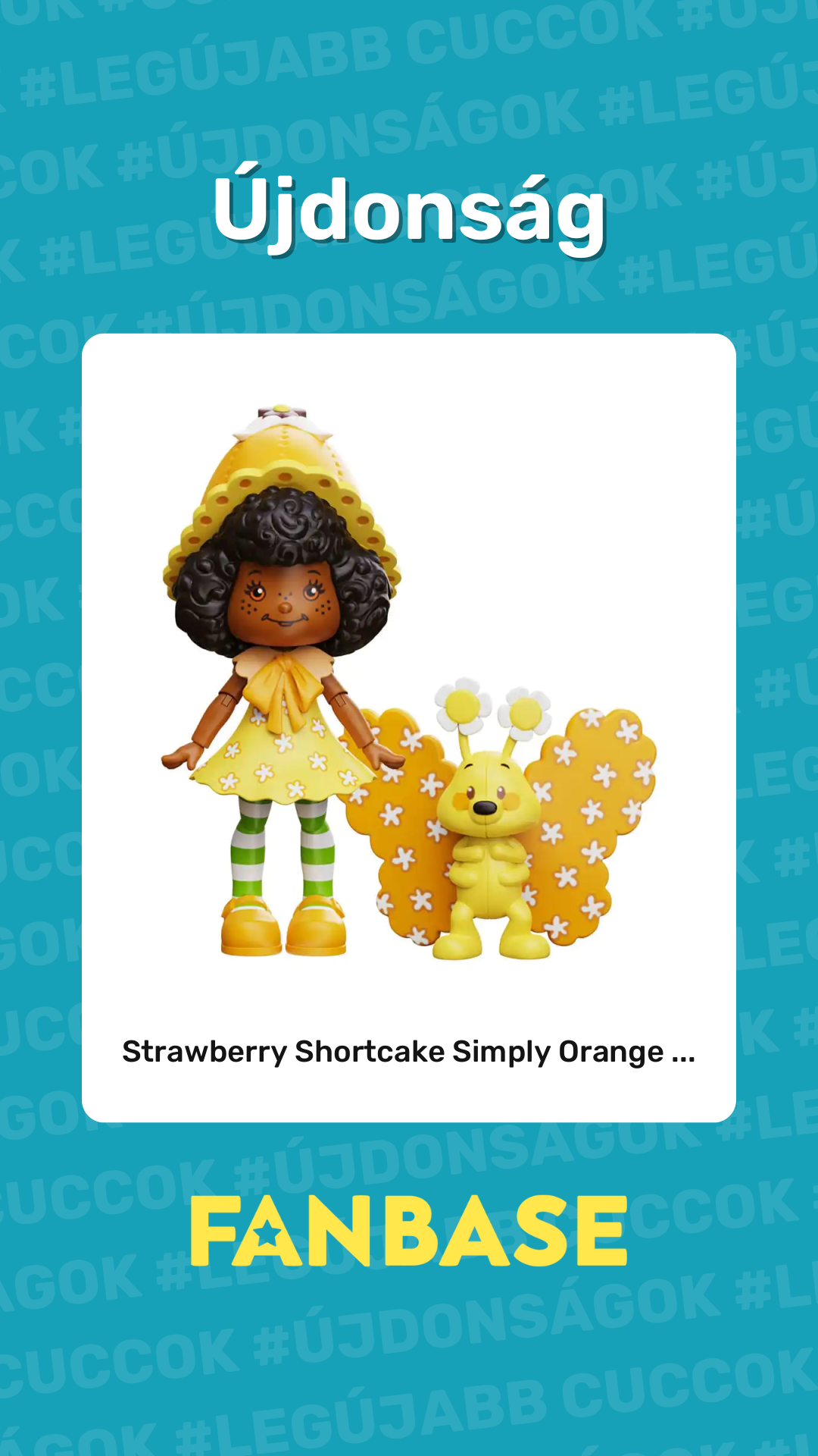 Újdonság: Strawberry Shortcake Simply Orange ...