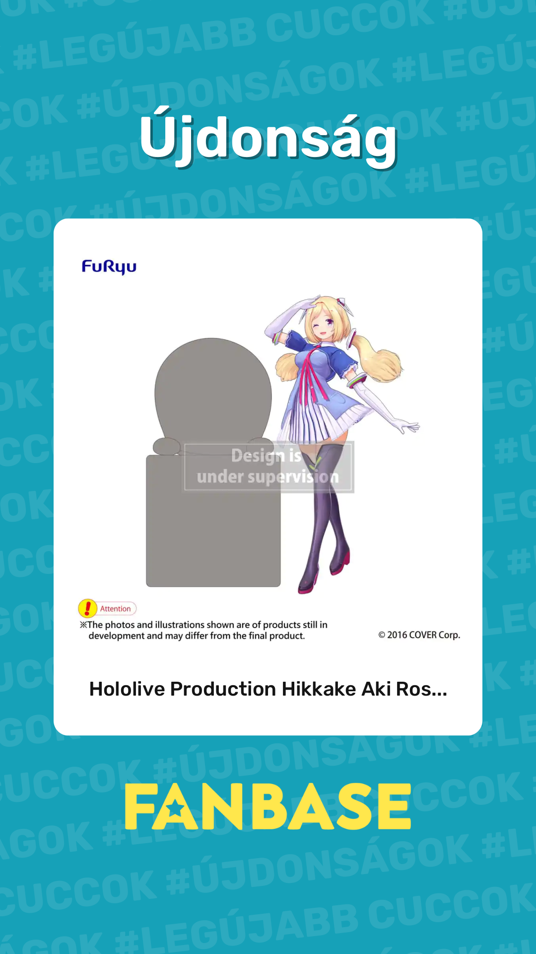Újdonság: Hololive Production Hikkake Aki Ros...