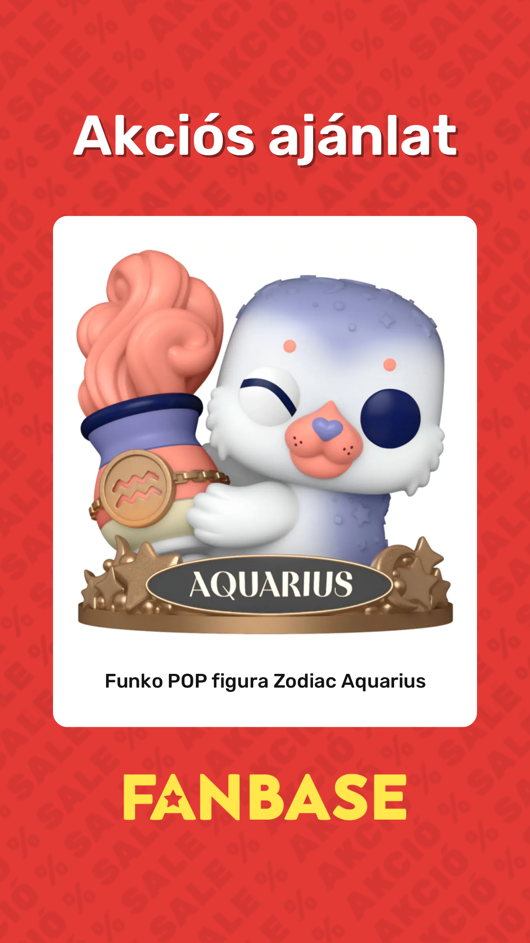 Akciós ajánlat: Funko POP figura Zodiac Aquarius