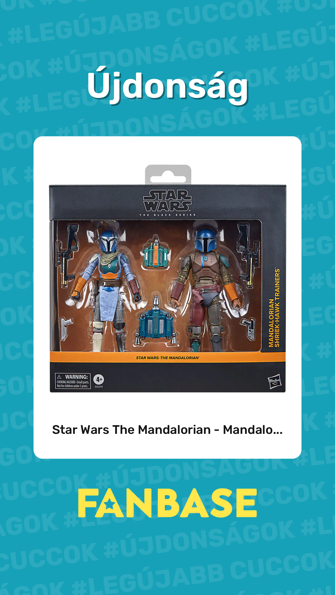 Újdonság: Star Wars The Mandalorian - Mandalo...