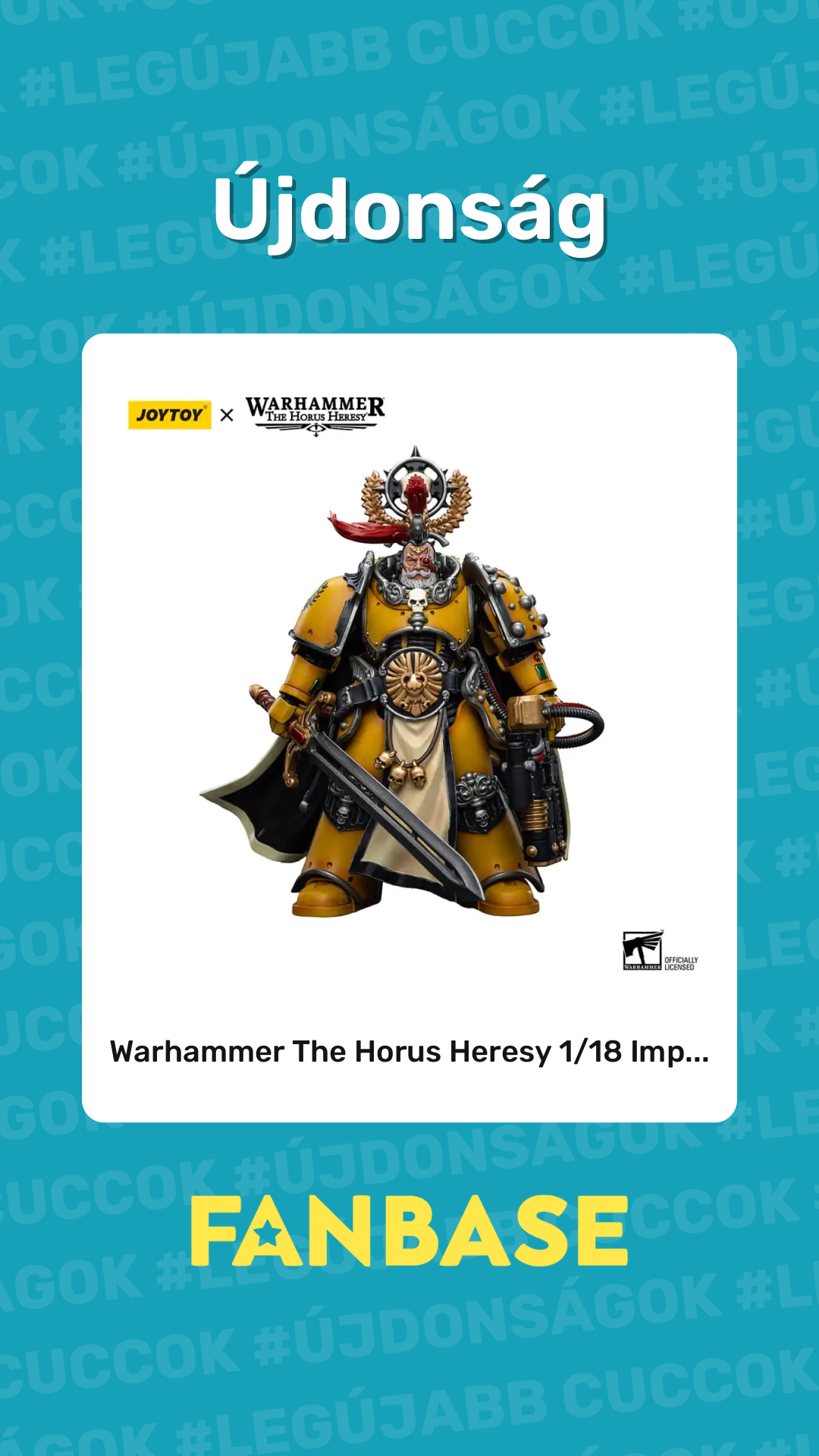 Újdonság: Warhammer The Horus Heresy 1/18 Imp...