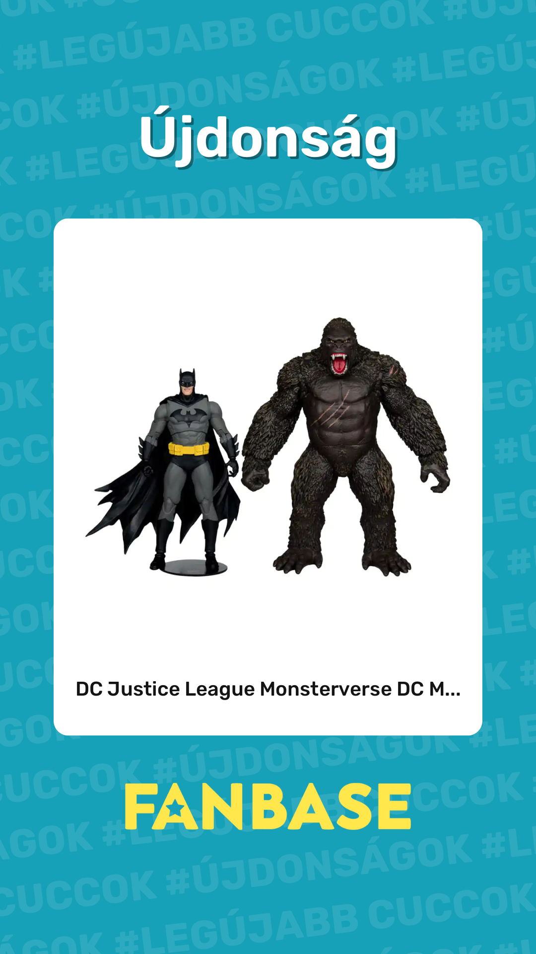 Újdonság: DC Justice League Monsterverse DC M...