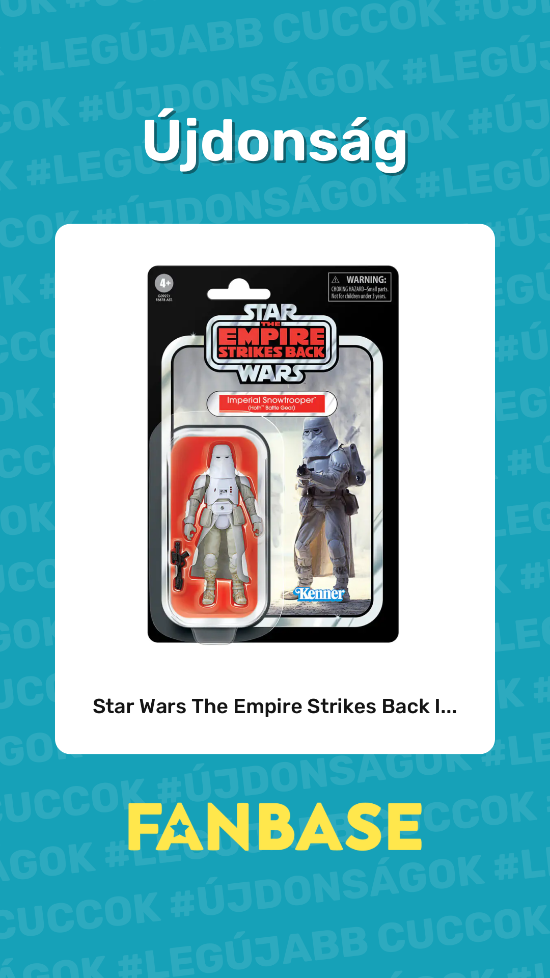 Újdonság: Star Wars The Empire Strikes Back I...