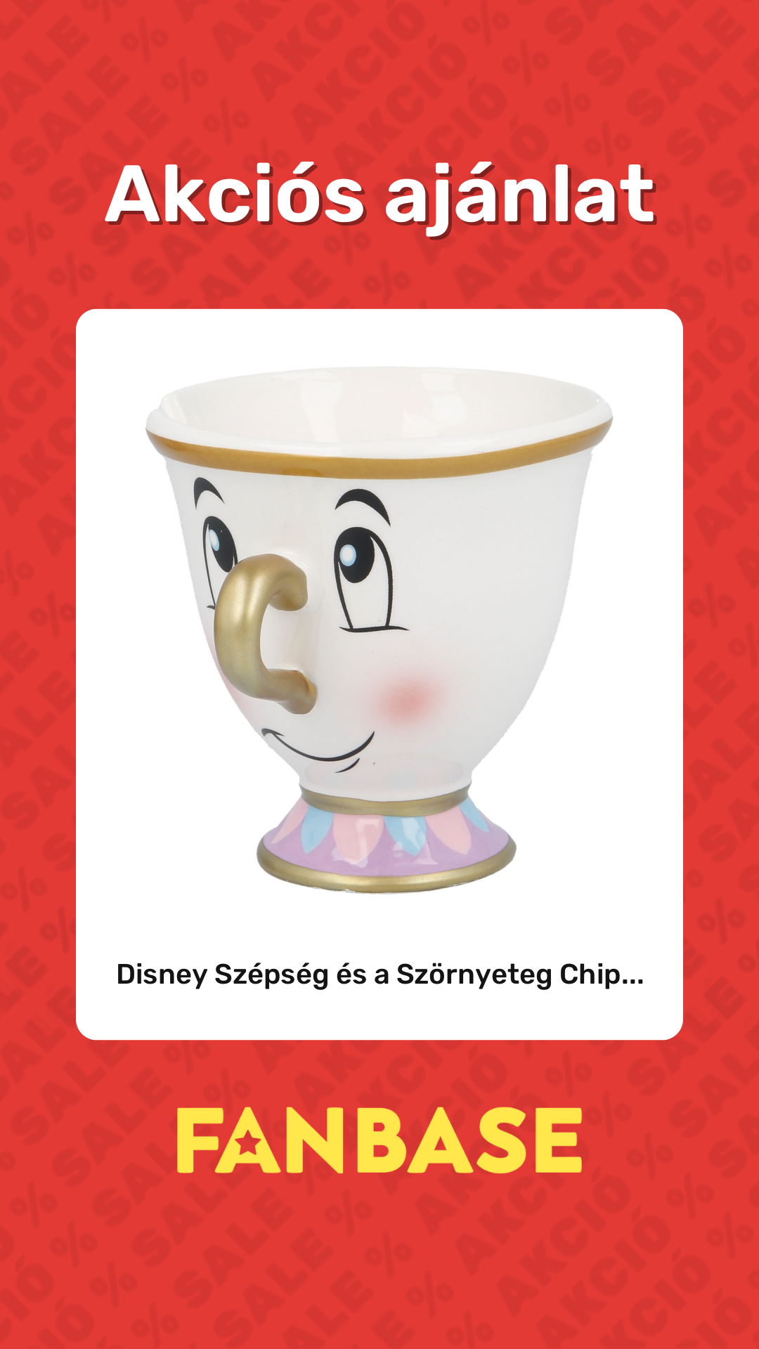 Akciós ajánlat: Disney Szépség és a Szörnyeteg Chip...